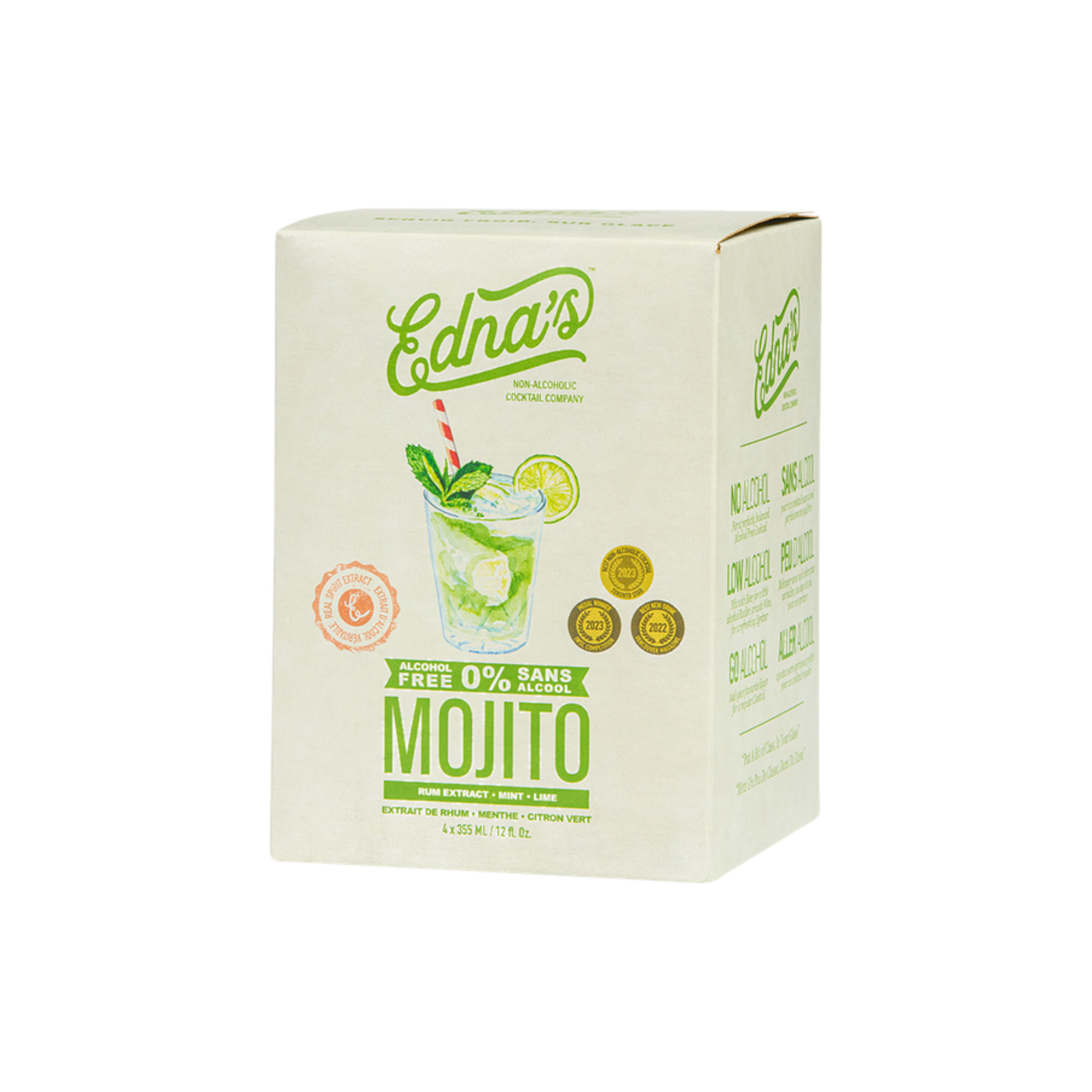 Edna's Mojito Non Alc — NA Cooler