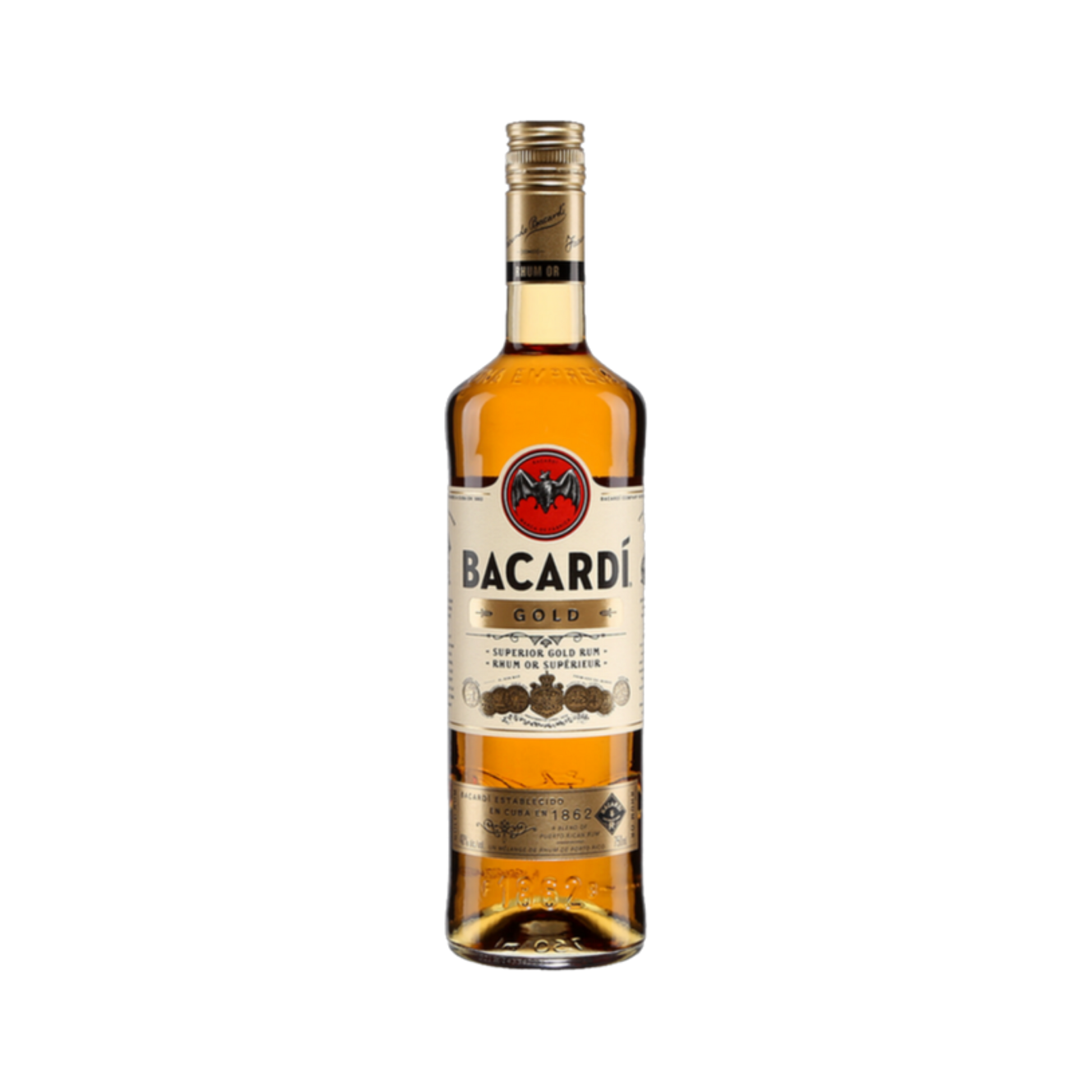 Bacardi Gold PET 750ml — Rum