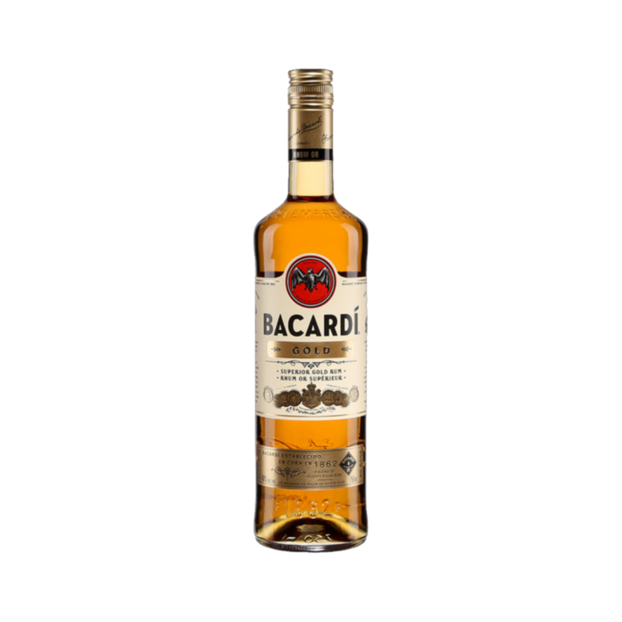 Bacardi Gold PET 750ml — Rum