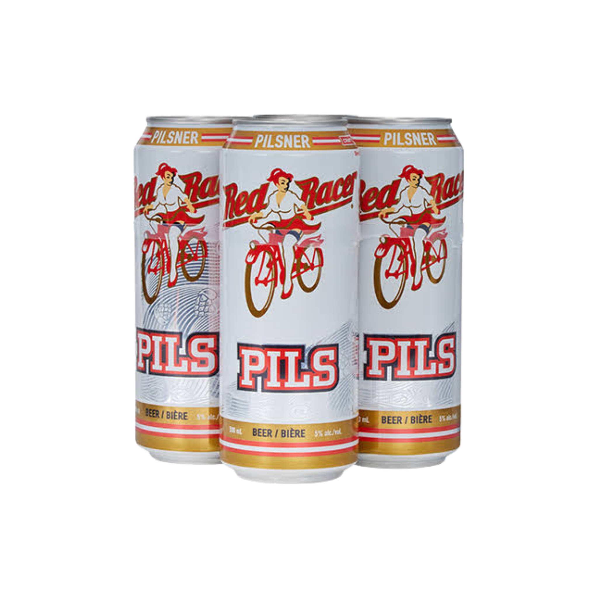 Red Racer Pils 4 pack Tall Cans — Domestic Beer