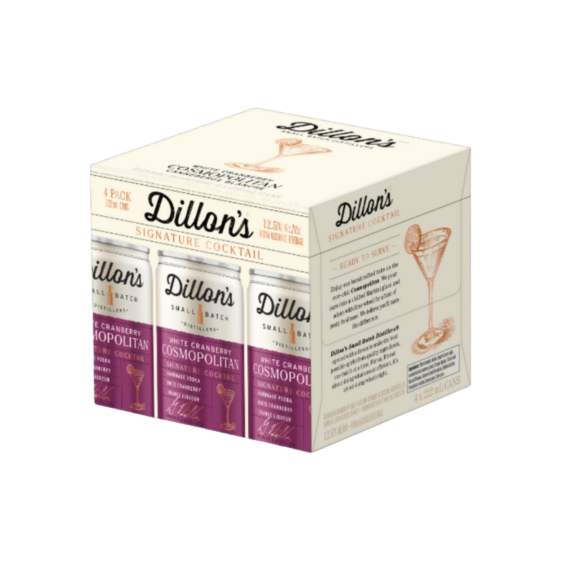 Dillons Vodka Cranberry Cosmopolitan — Cooler