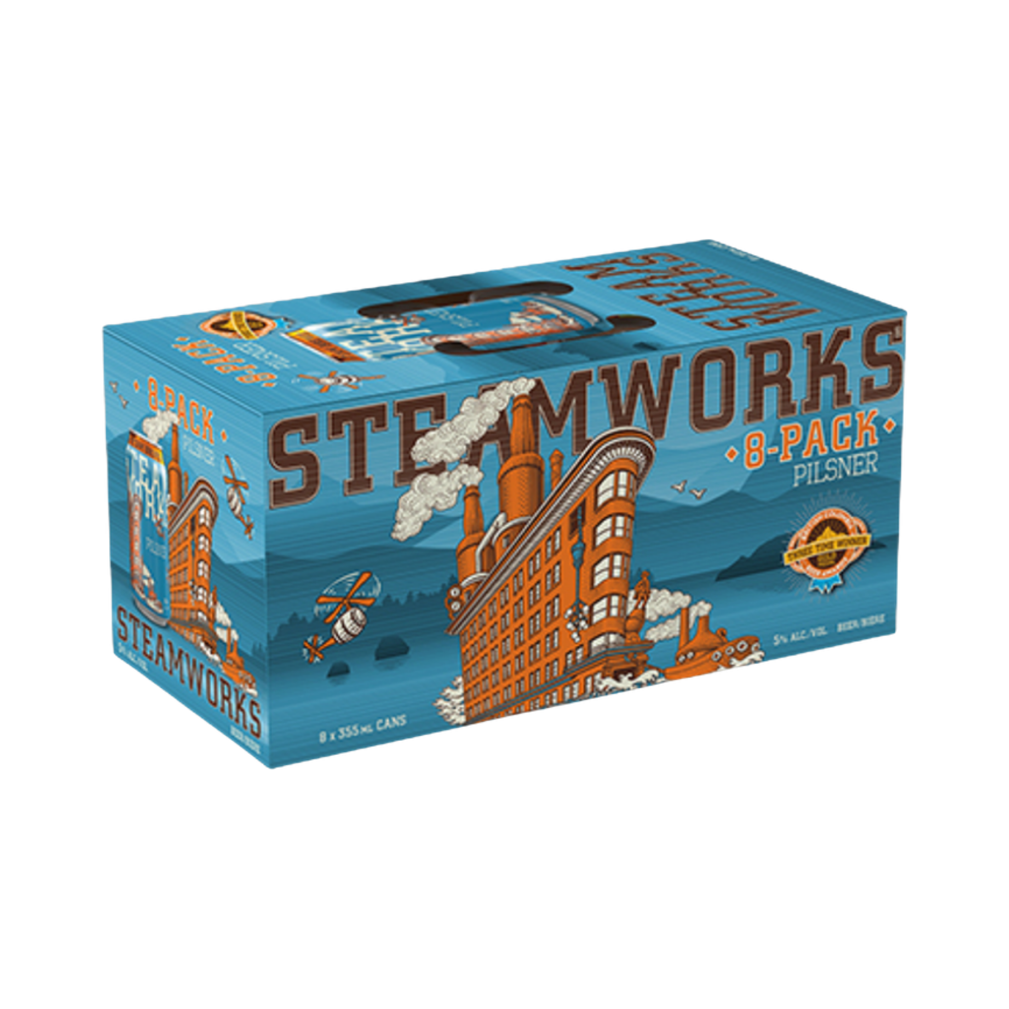 Steamworks Pilsner 8pk — Craft Beer