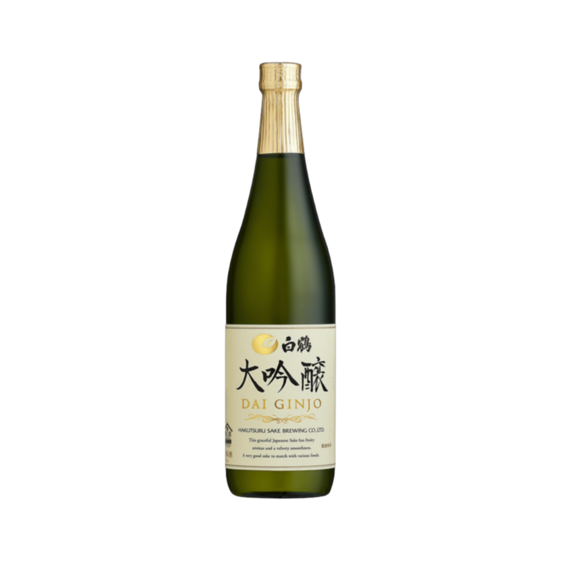 Daiginjo Hakutsuru 720 ml — Sake