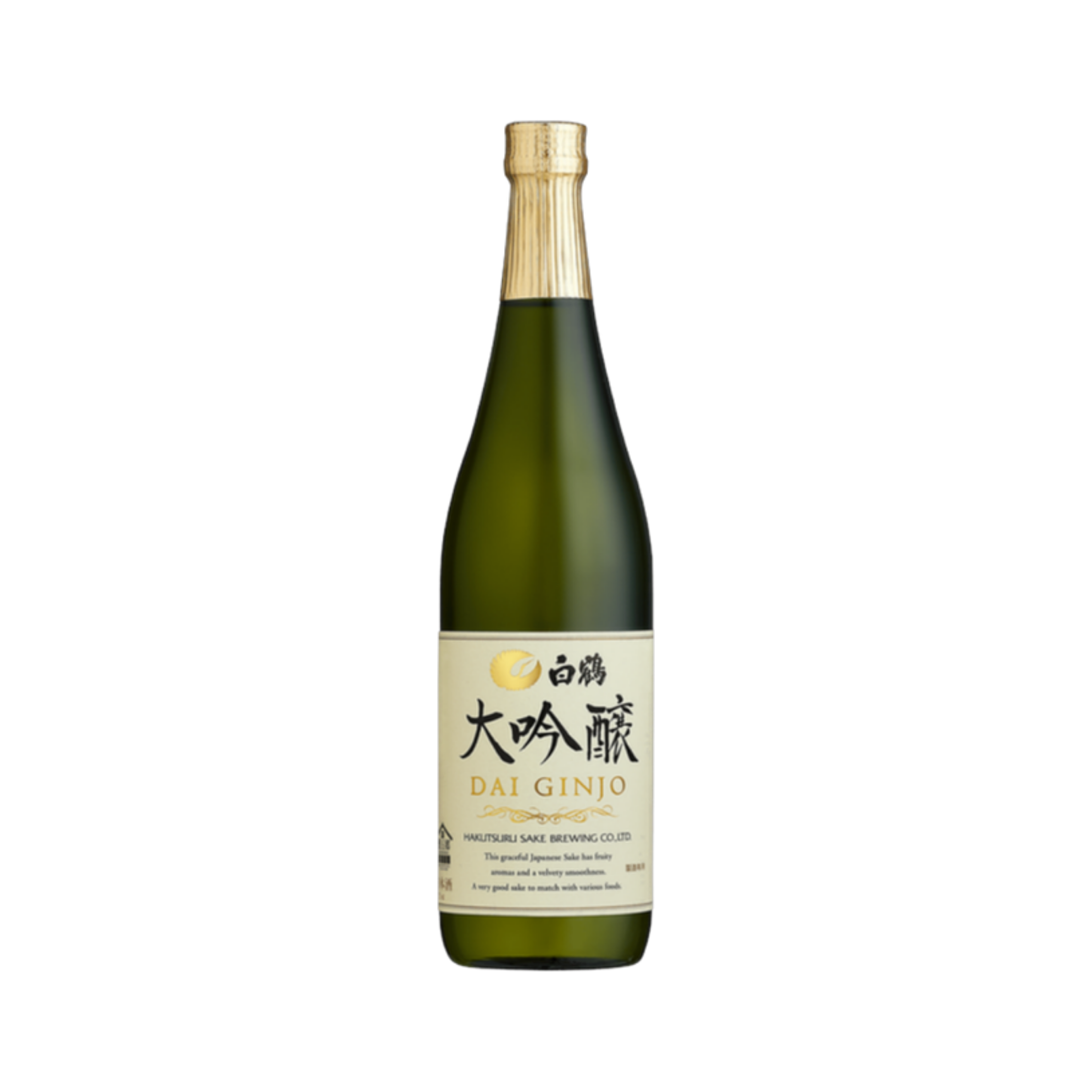 Daiginjo Hakutsuru 720 ml — Sake