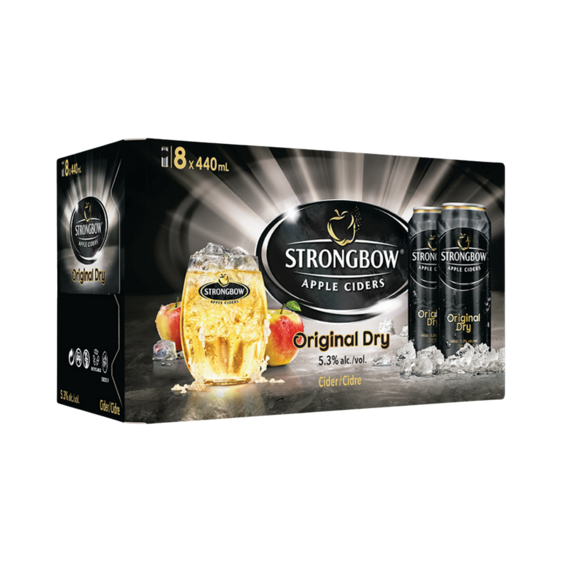Strongbow Original Dry Tall Can 8pk — Cider