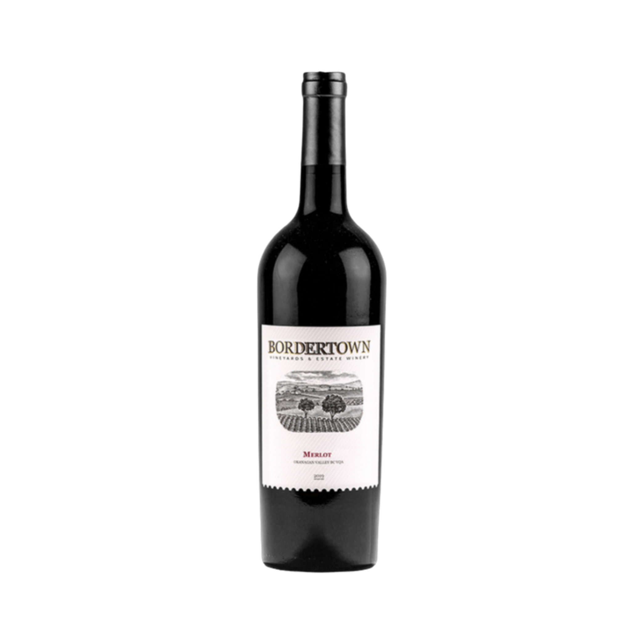 Bordertown Merlot — Red Wine