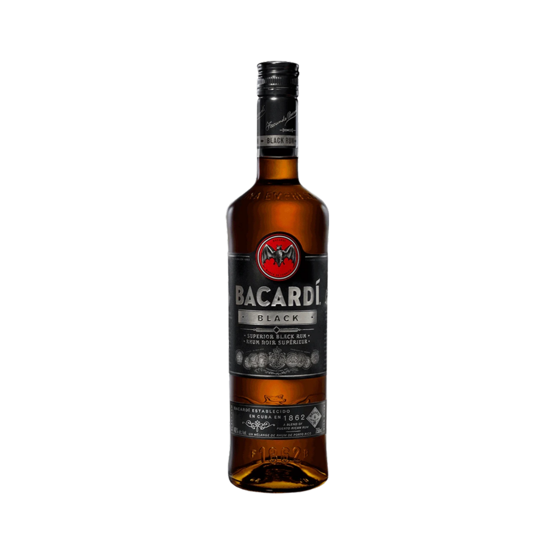 Bacardi Black 750ml — Rum