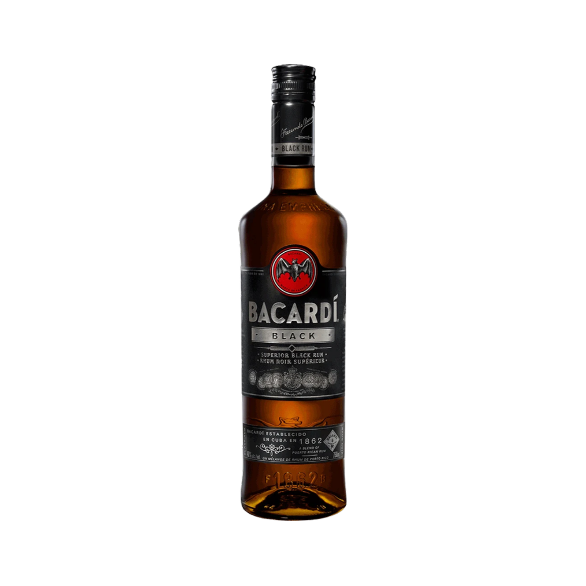Bacardi Black 750ml — Rum
