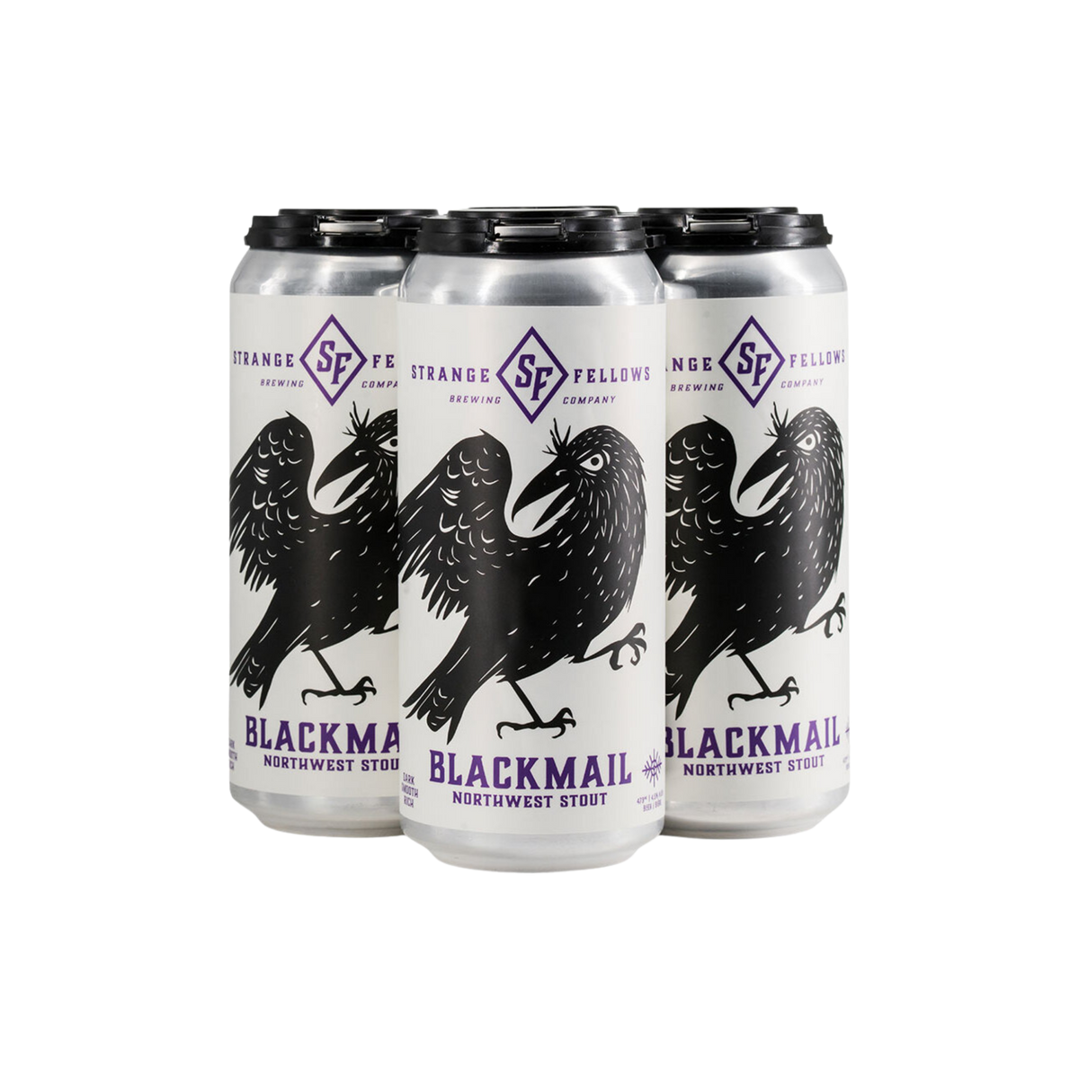 Strange Fellows - Blackmail Stout 4pk — Craft Beer