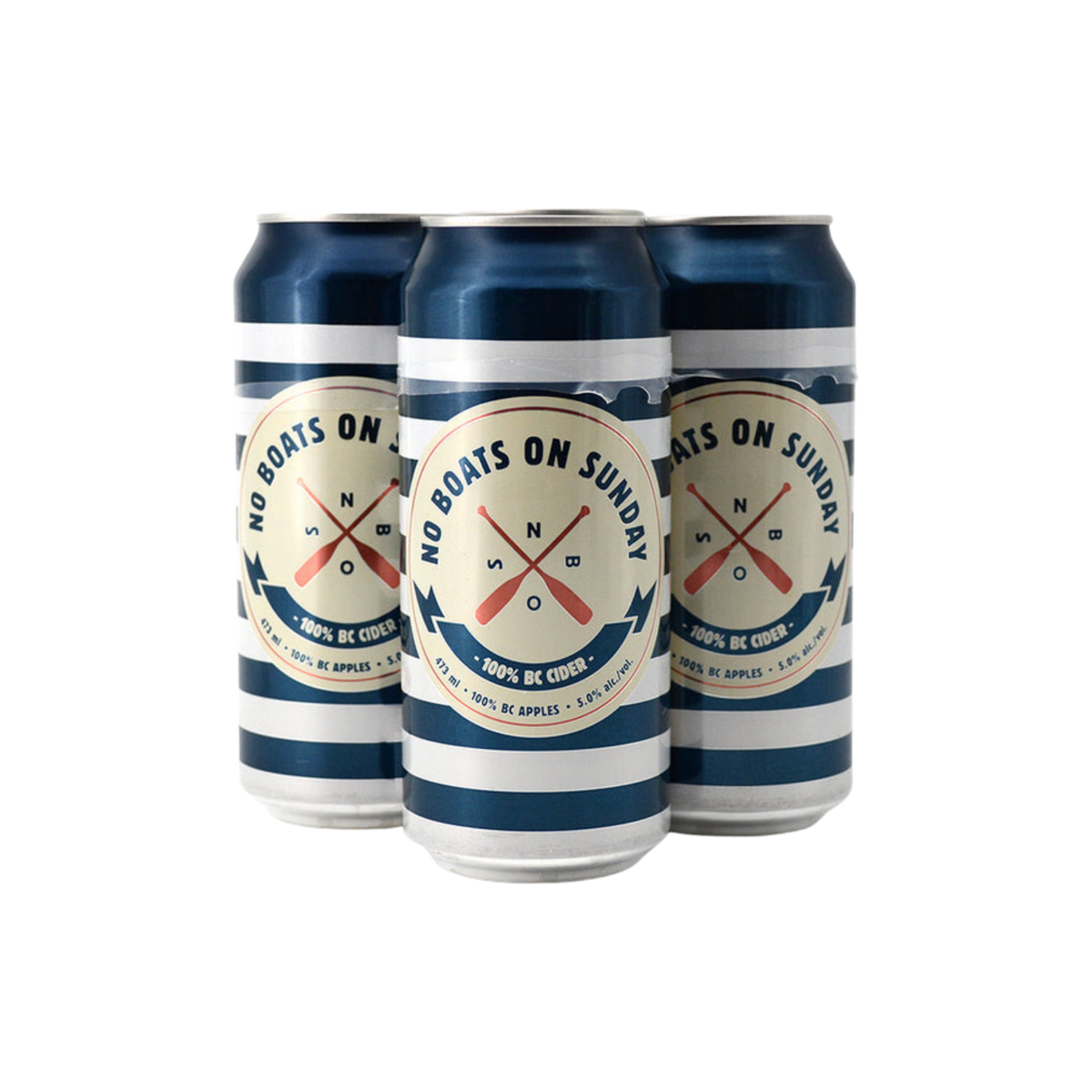 No Boats On Sunday - BC Cider 4pk
