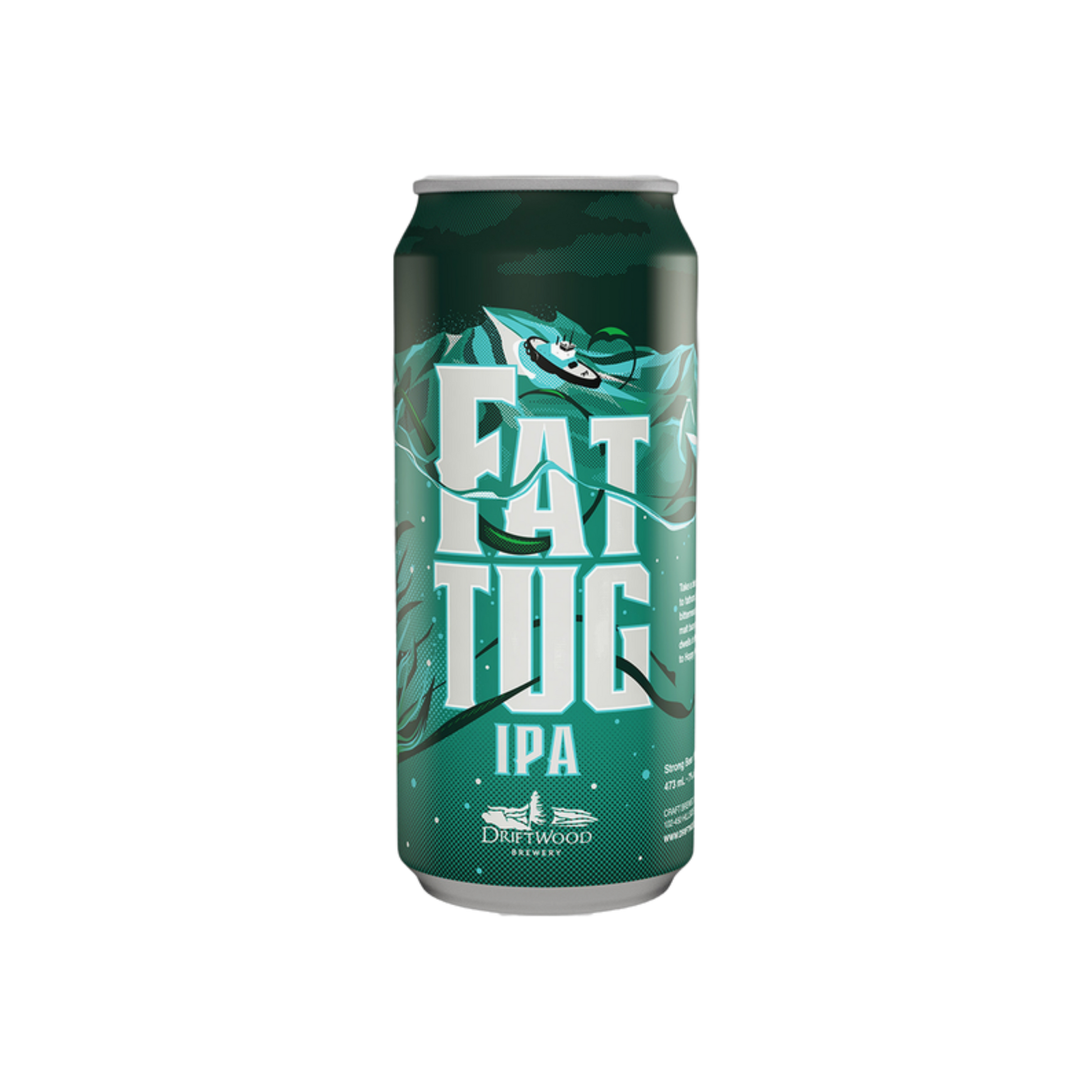Driftwood Fat Tug IPA Tall Can — Craft Beer