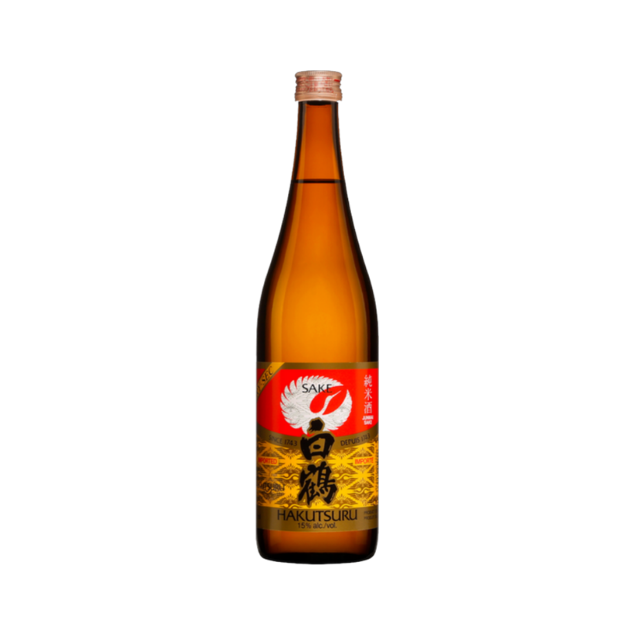 Junmai Hakutsuru 720ml — Sake