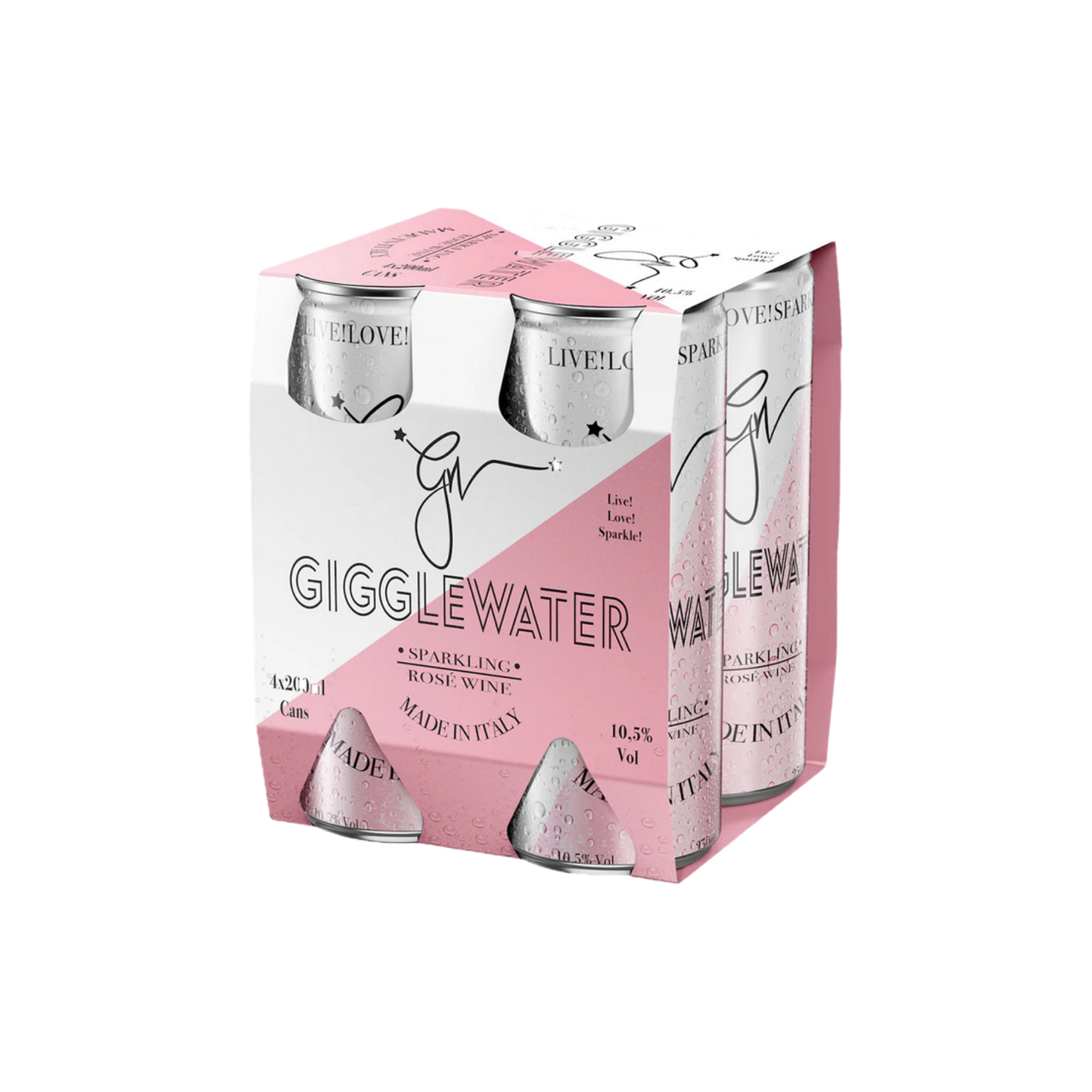 Gigglewater Sparkling Rose Can — Sparkling Wine