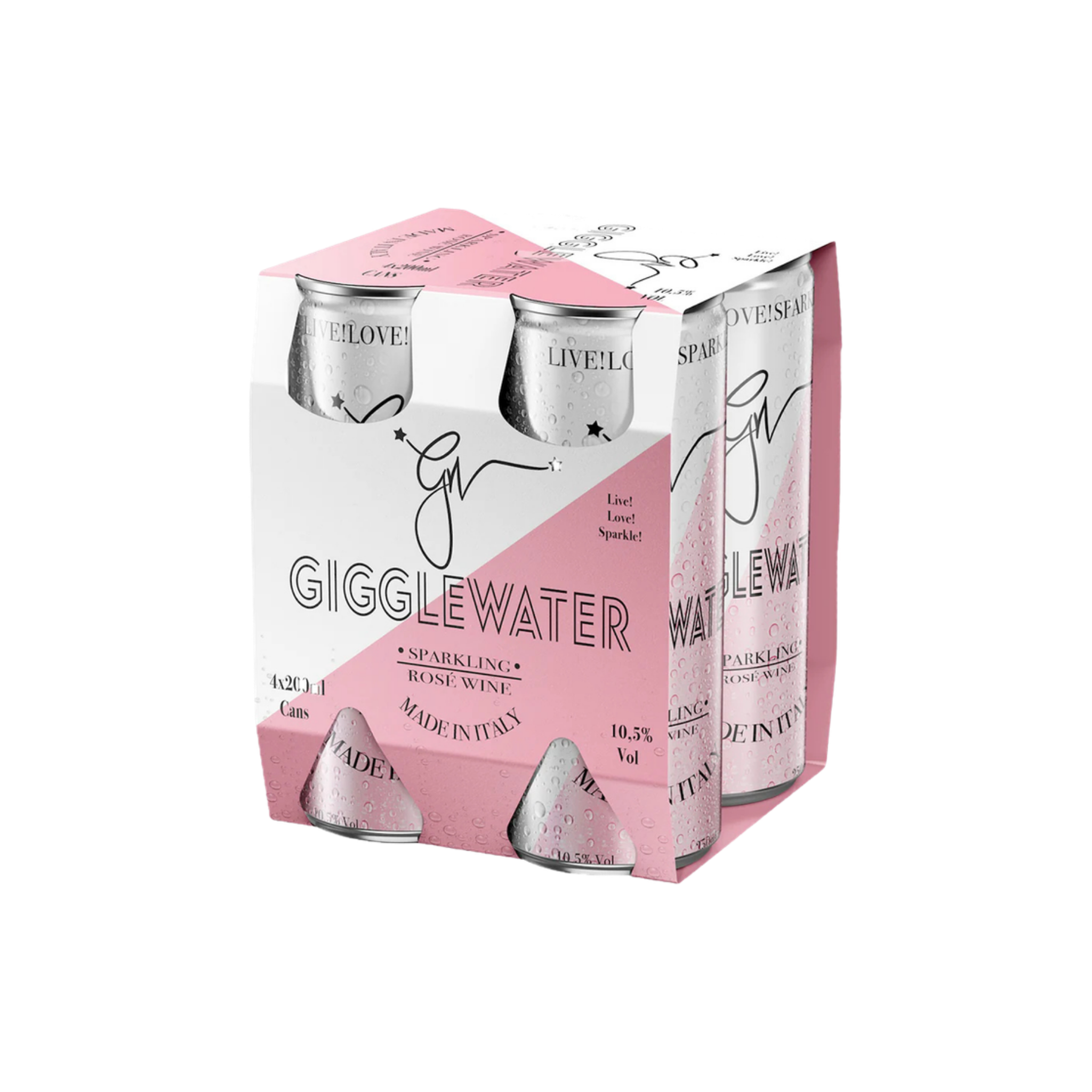 Gigglewater Sparkling Rose Can — Sparkling Wine