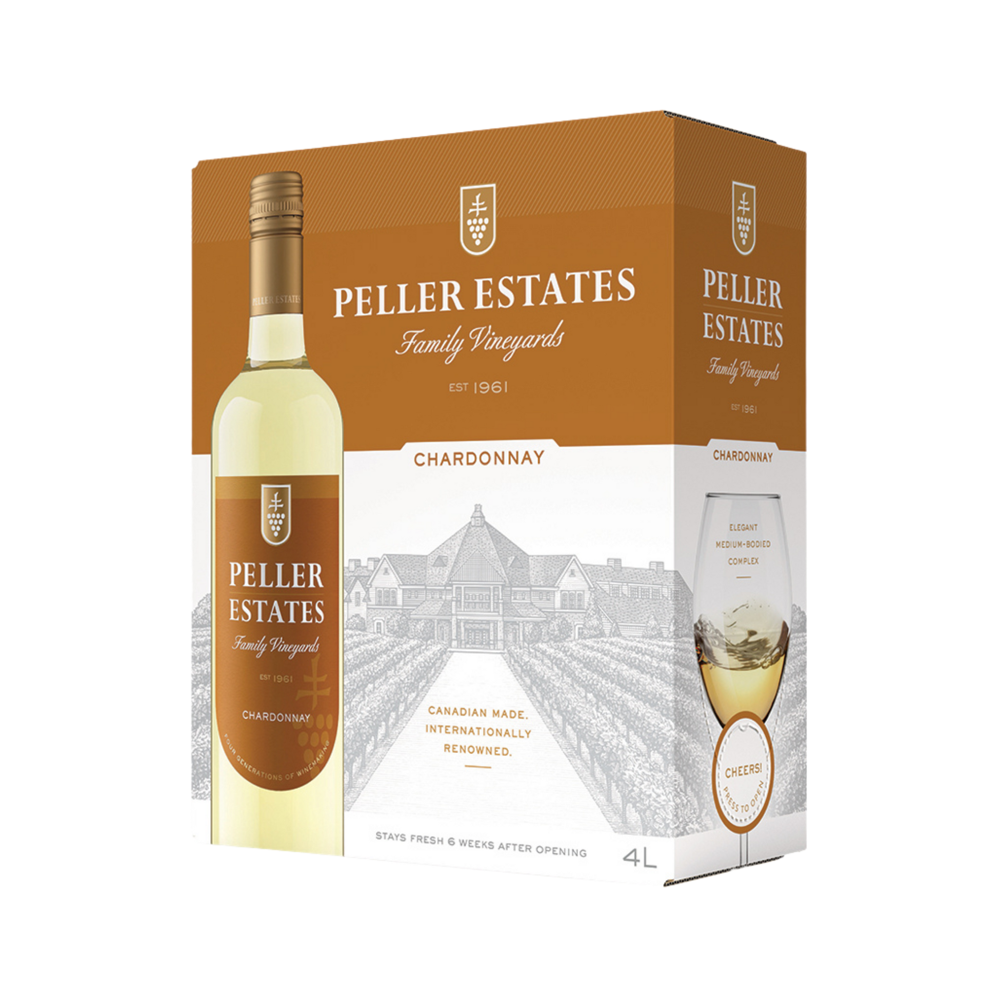 Peller Family Chardonnay 4L — White Wine
