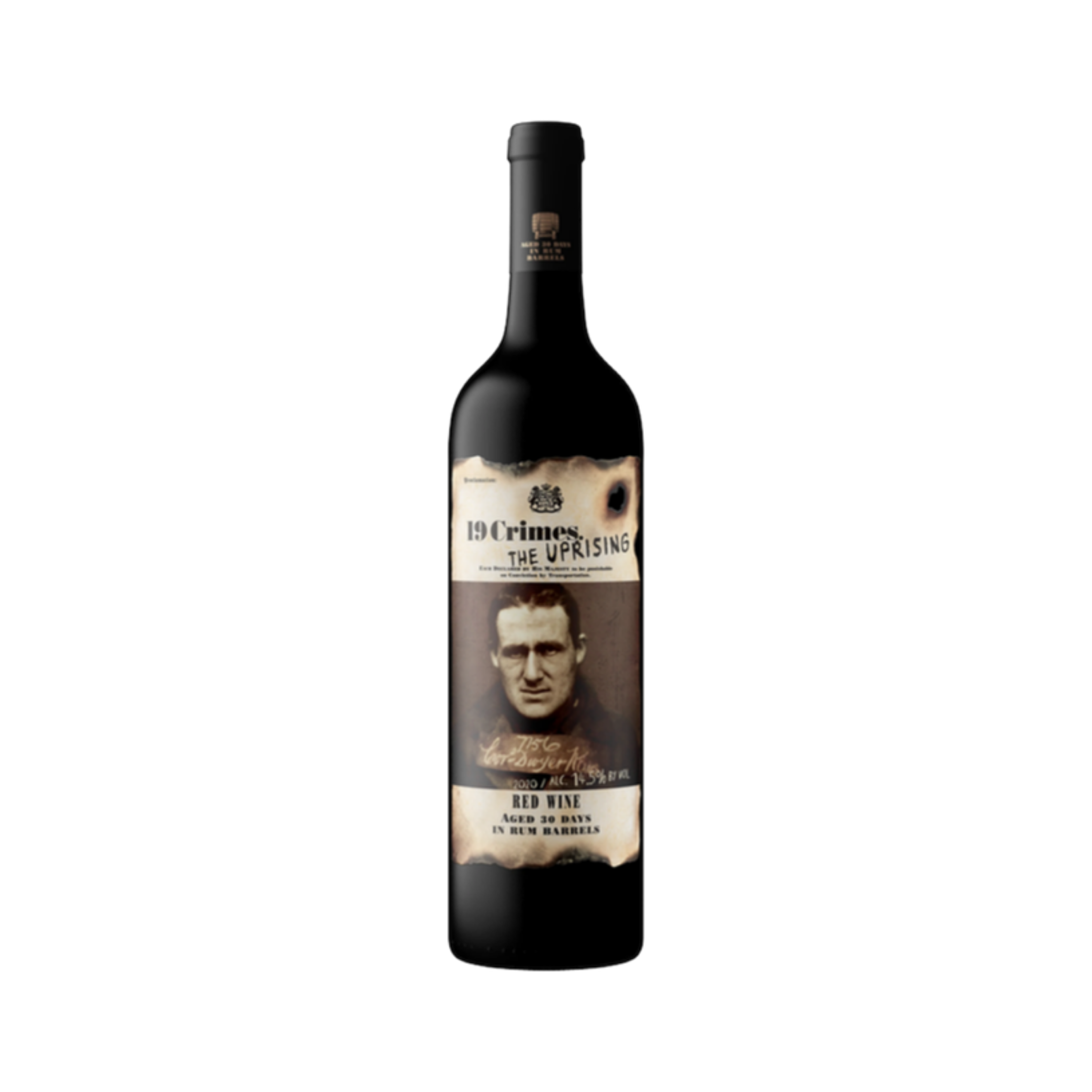 Australia Red 19 Crimes The Uprising — Red Wine