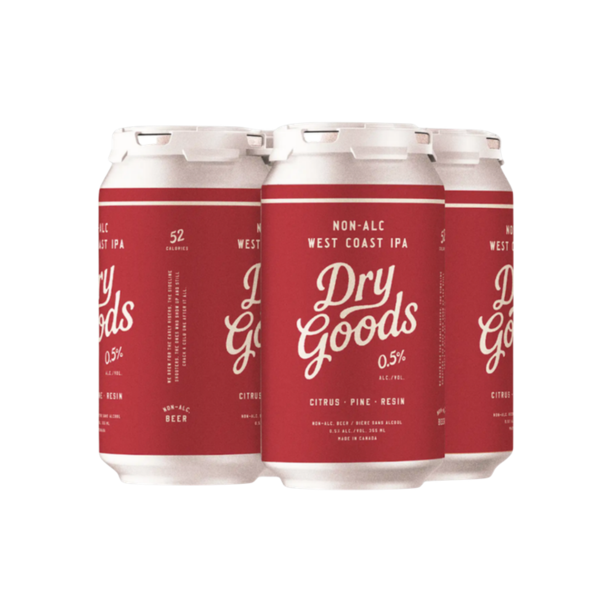 Dry Goods West Coast IPA Non-Alc — NA Beer