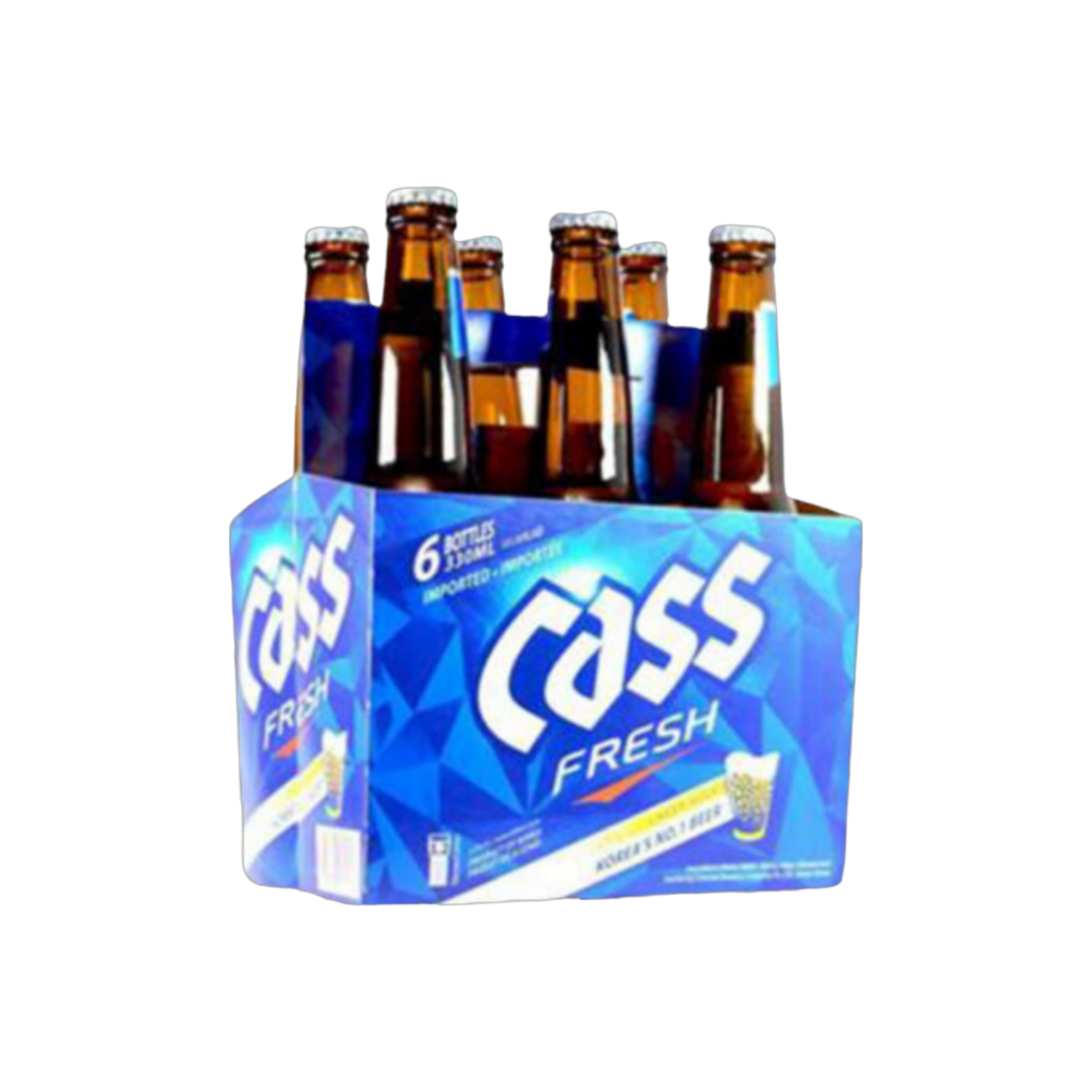 Cass 6pk Bottle — Import Beer