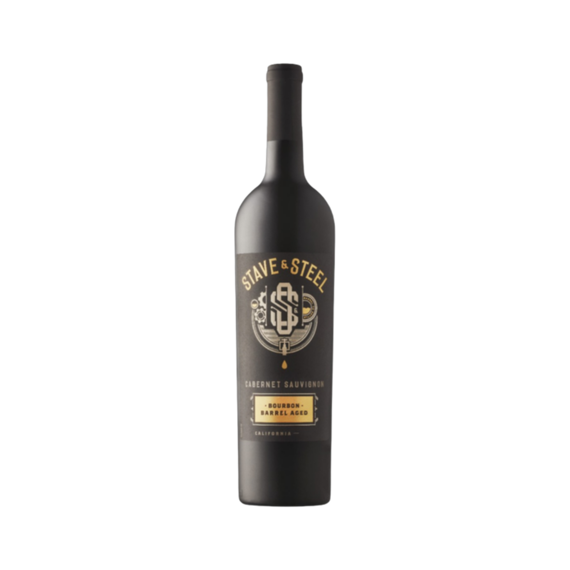 Cab Sau Stave & Steel Bourbon Barrel — Red Wine