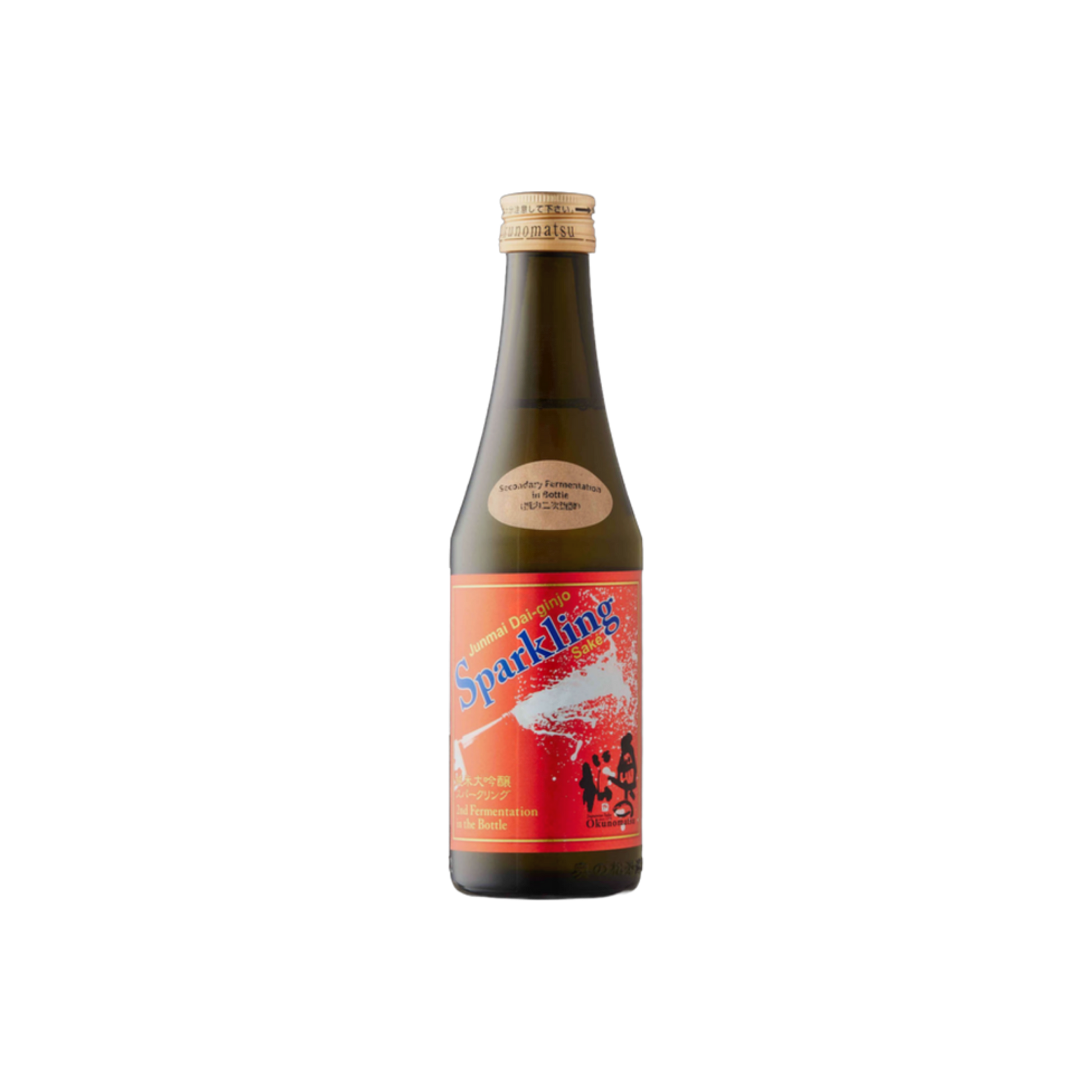 Junmai Daiginjo Sparkling Okunomatsu — Sake