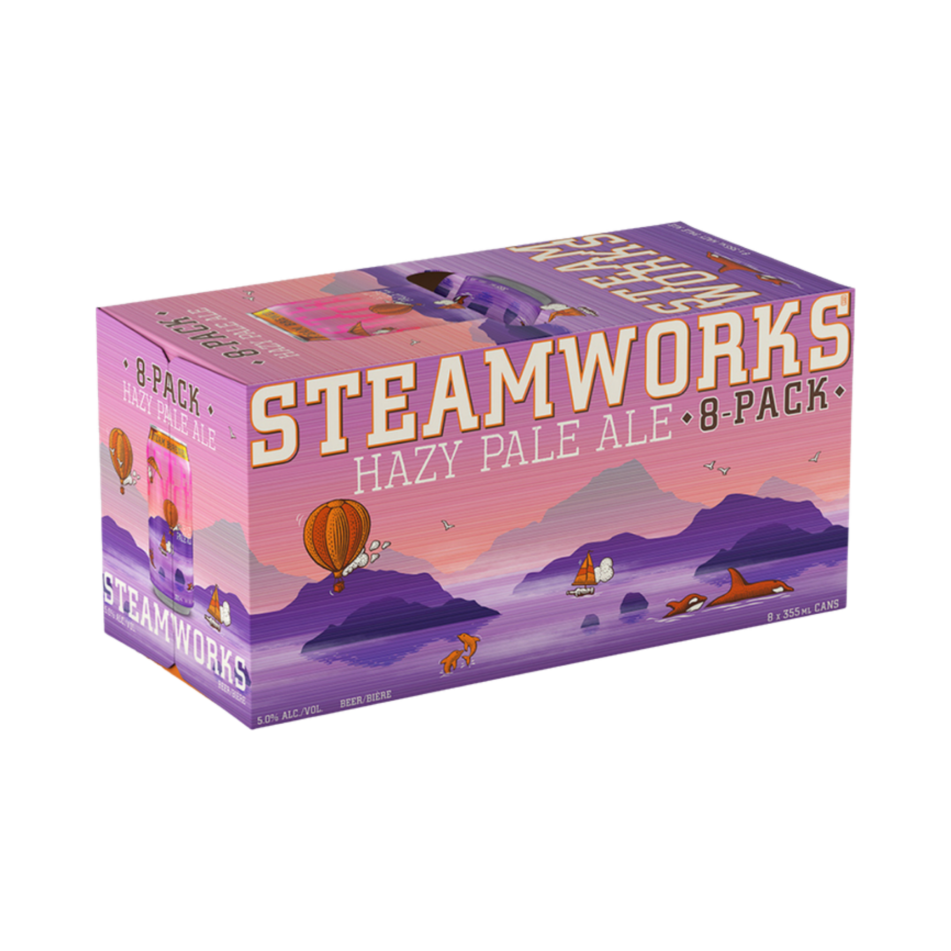 Steamworks Hazy Pale Ale Can — Craft Beer