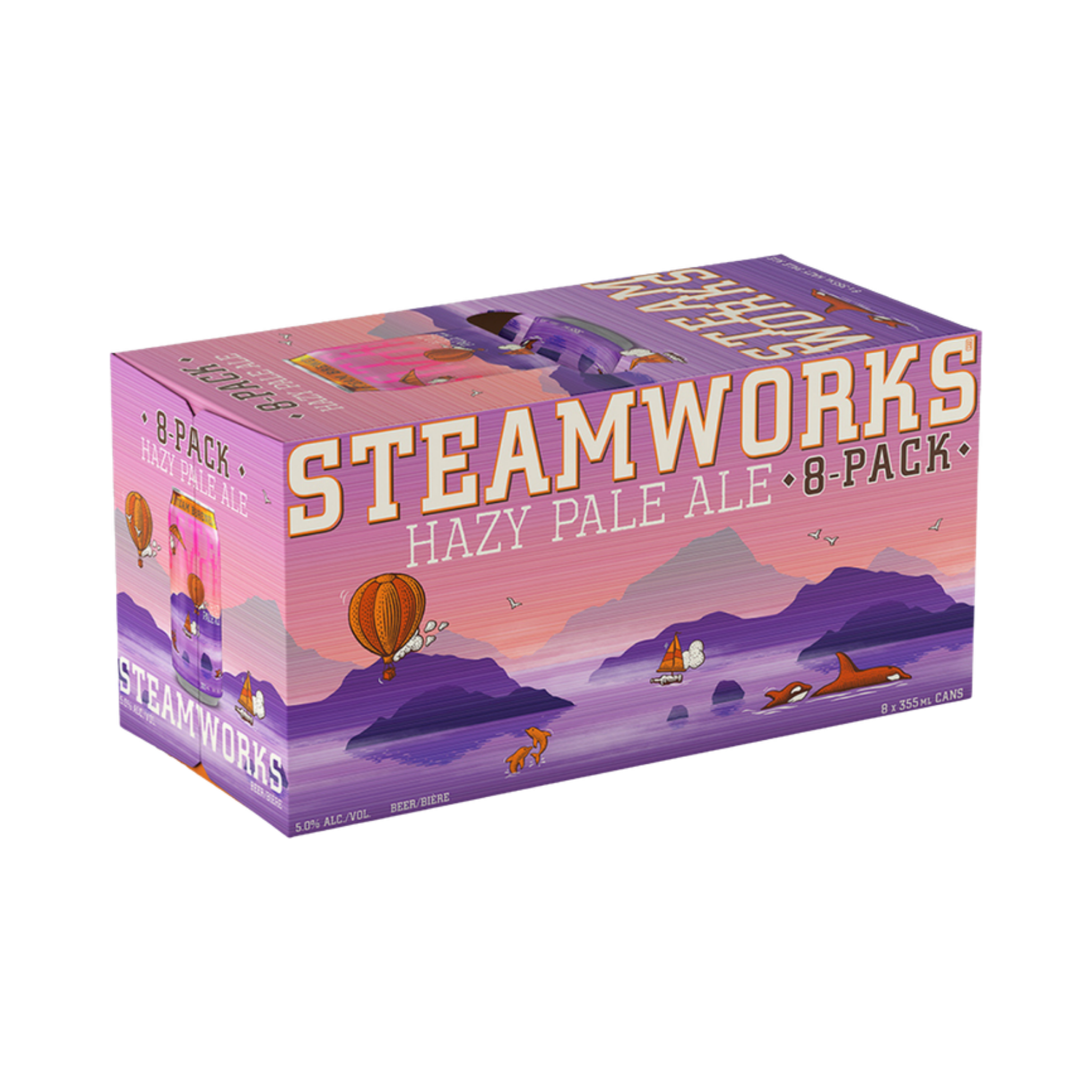 Steamworks Hazy Pale Ale Can — Craft Beer