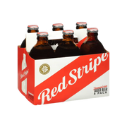 Red Stripe 6pk bottle — Import Beer