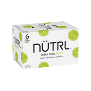 Nutrl Vodka Soda Lime 6pk — Cooler