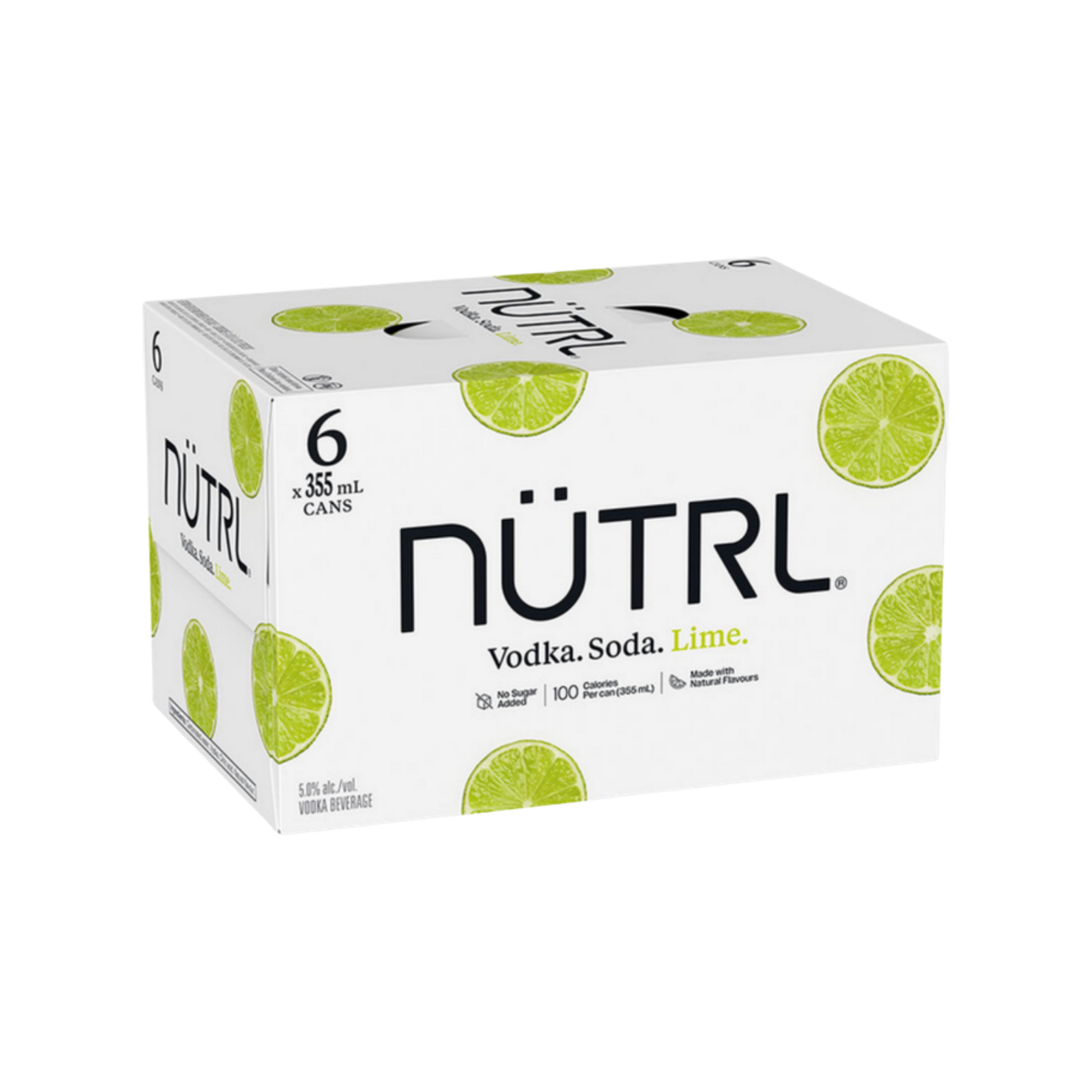 Nutrl Vodka Soda Lime 6pk — Cooler