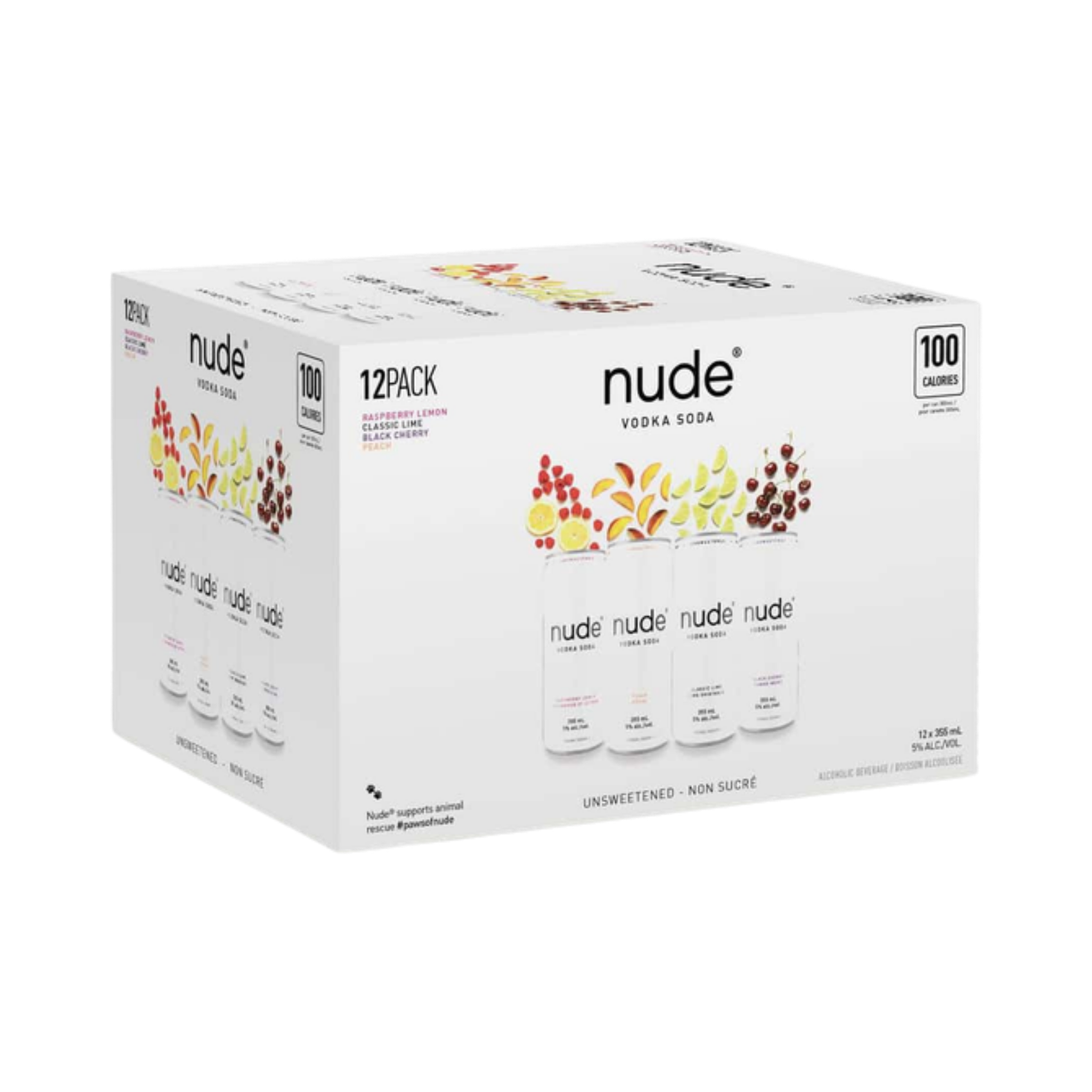 Nude Vodka Soda Mixer Pack — Cooler