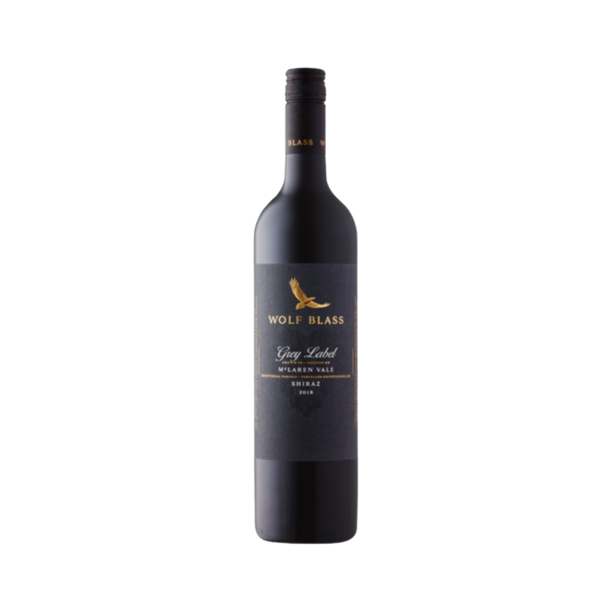 Shiraz Wolf Blass Grey Label Mclaren V — Red Wine