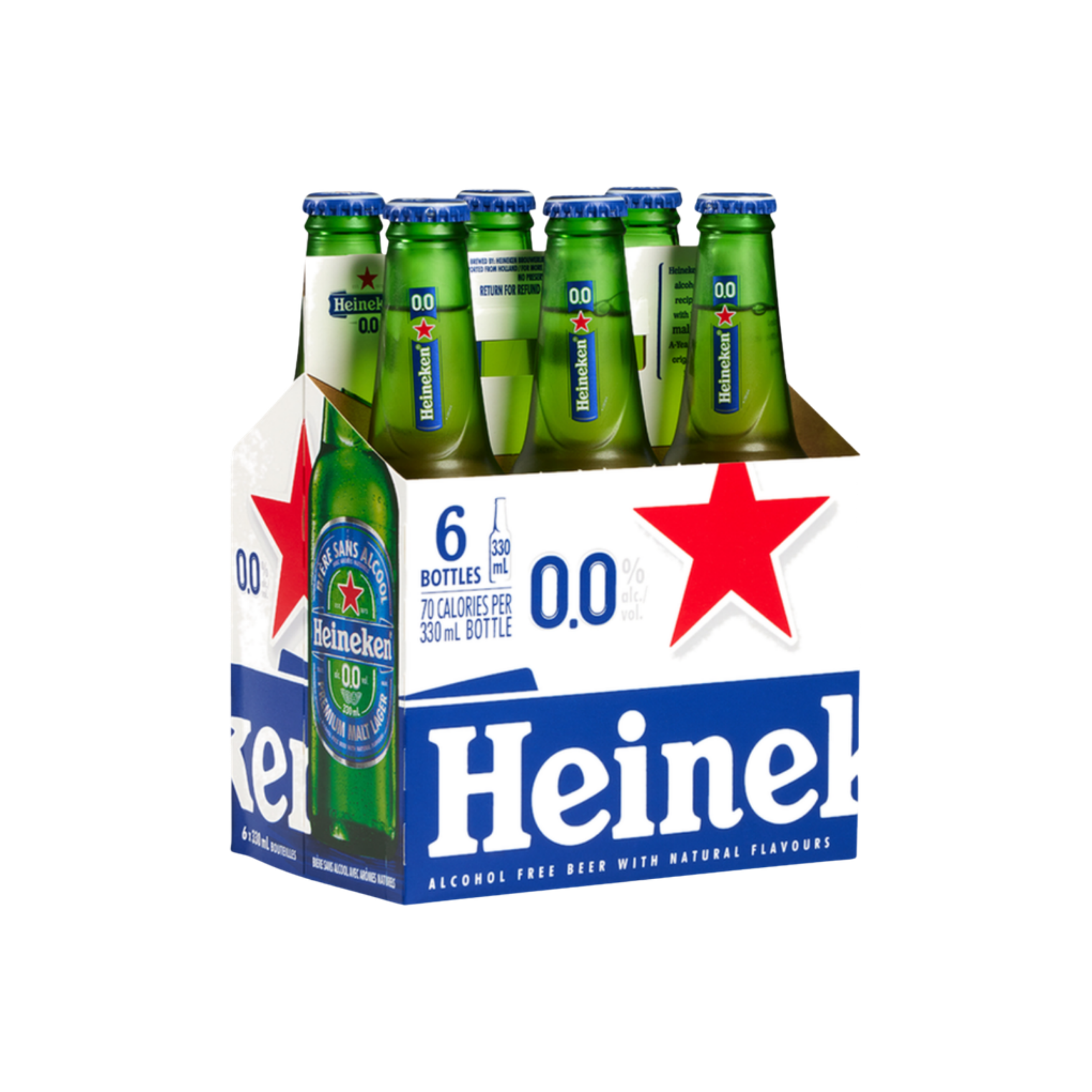 Heineken 0.0% Bottle — NA Beer