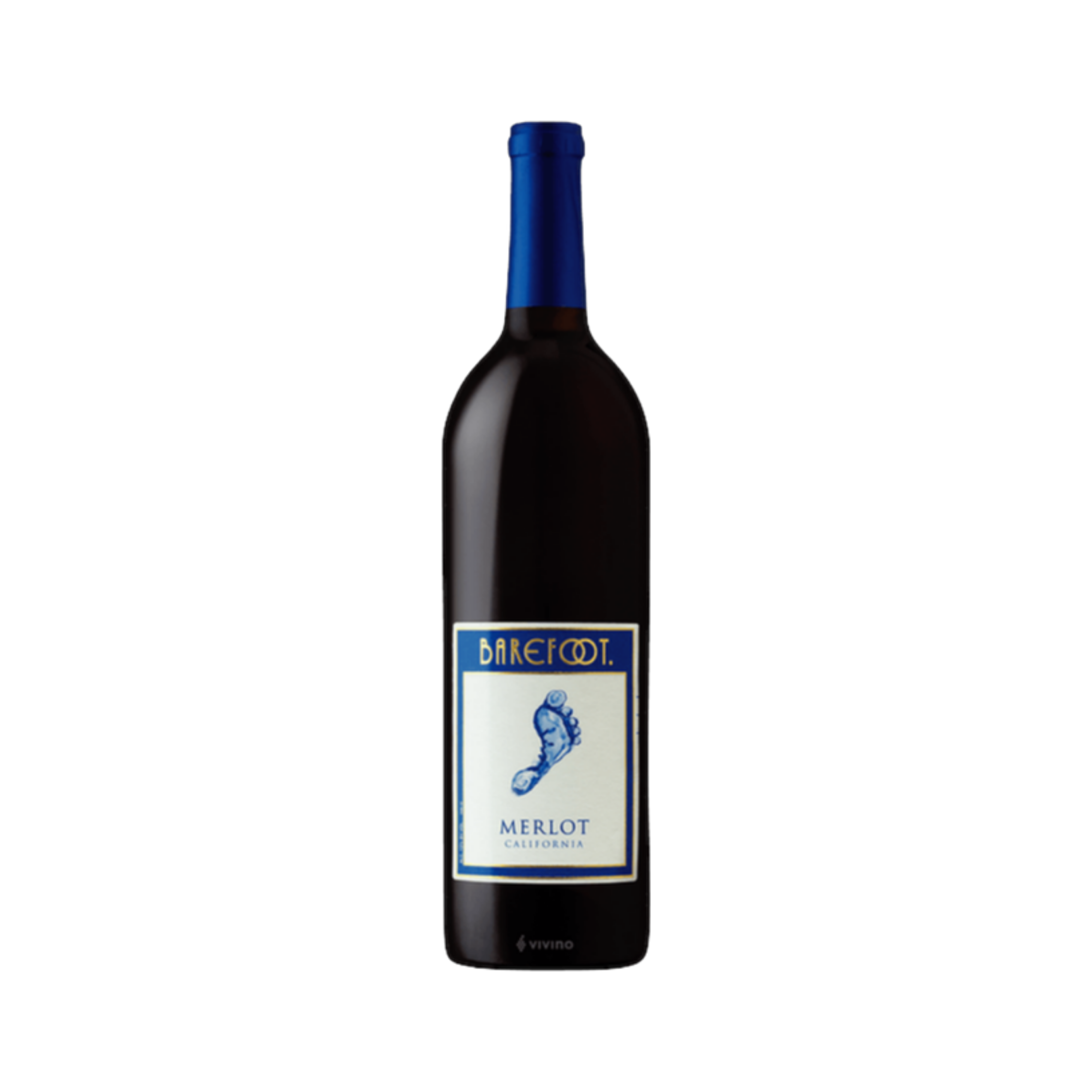 Merlot Barefoot California 750Ml — Red Wine