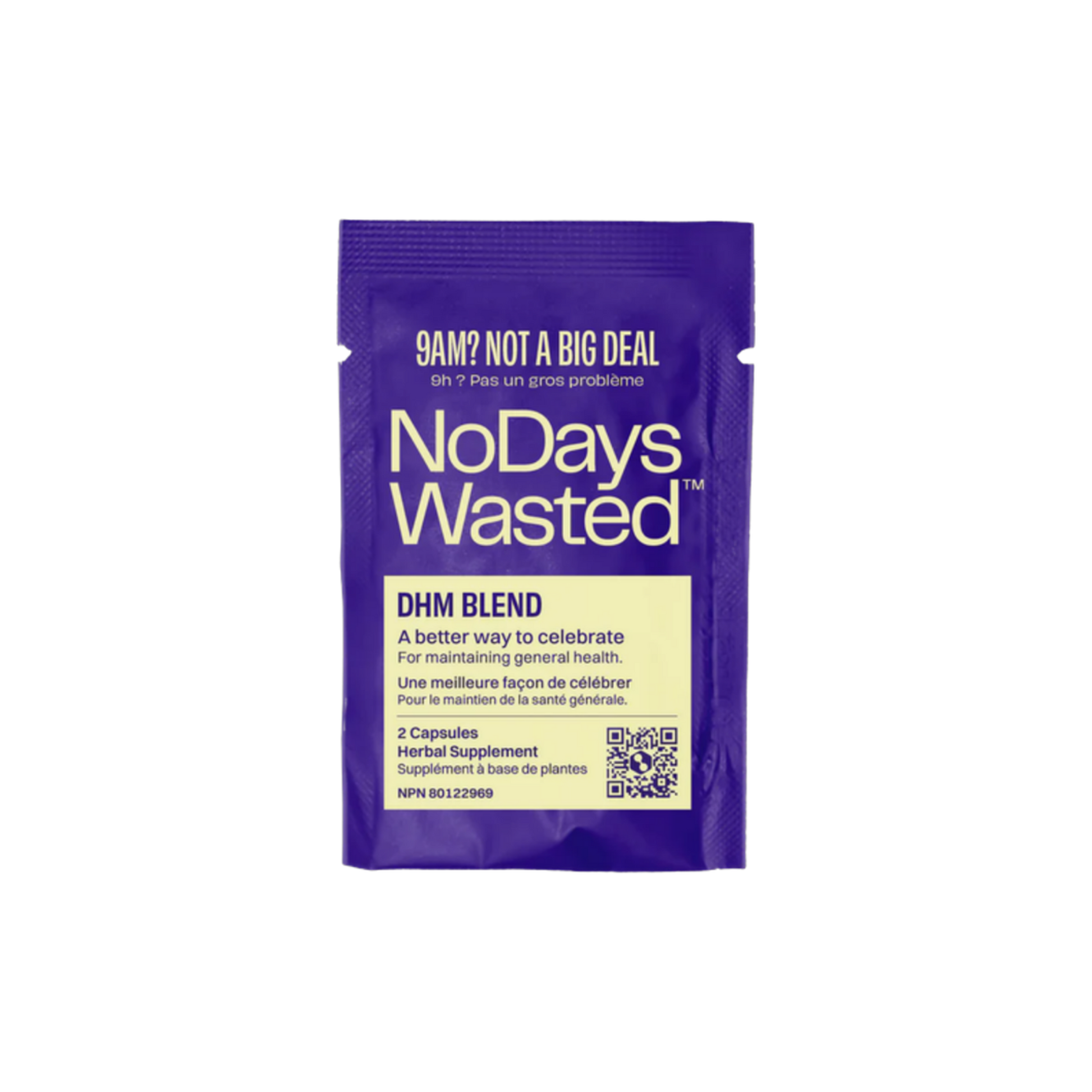 No Days Wasted DHM Blend — Snack