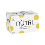 Nutrl Vodka Soda Lemon 6pk — Cooler