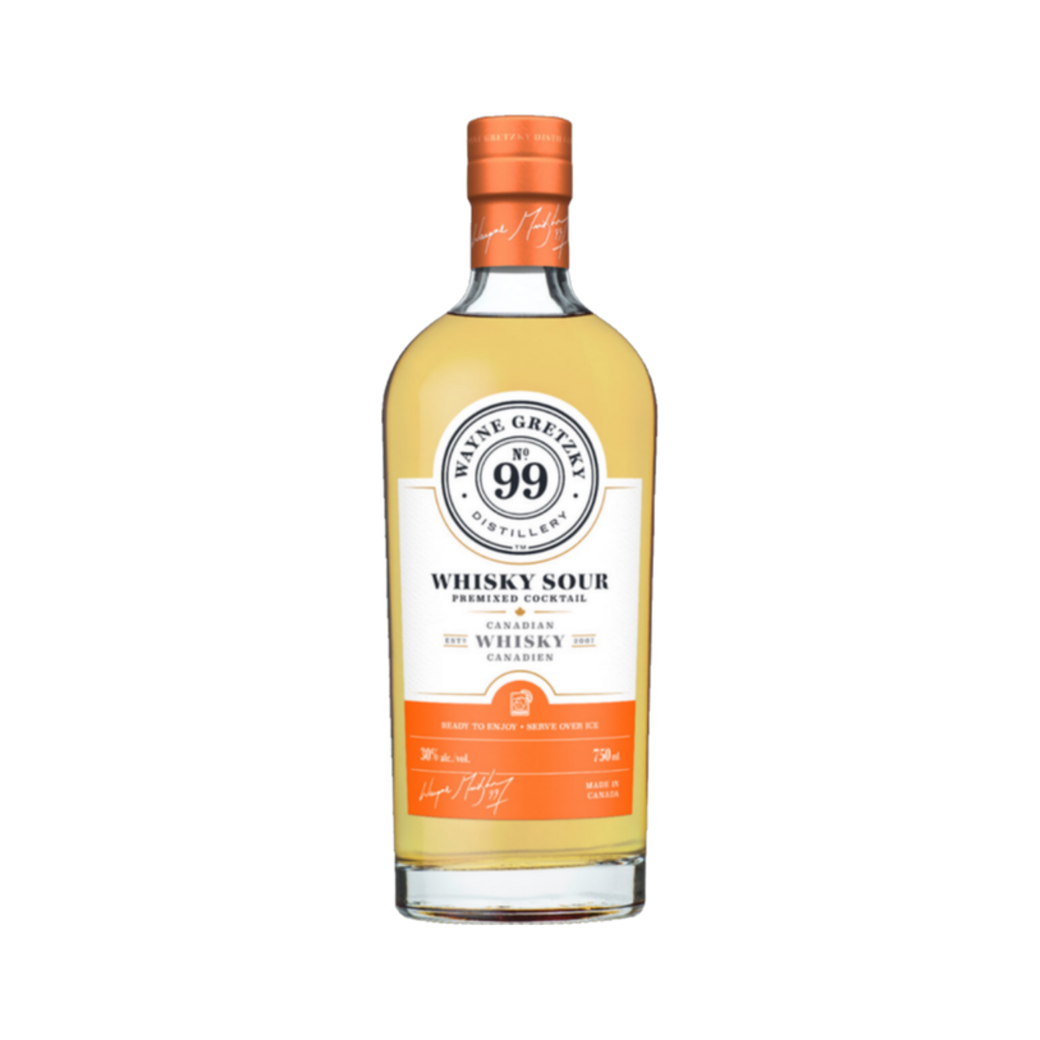Wayne Gretzky Whiskey Sour — Liqueur