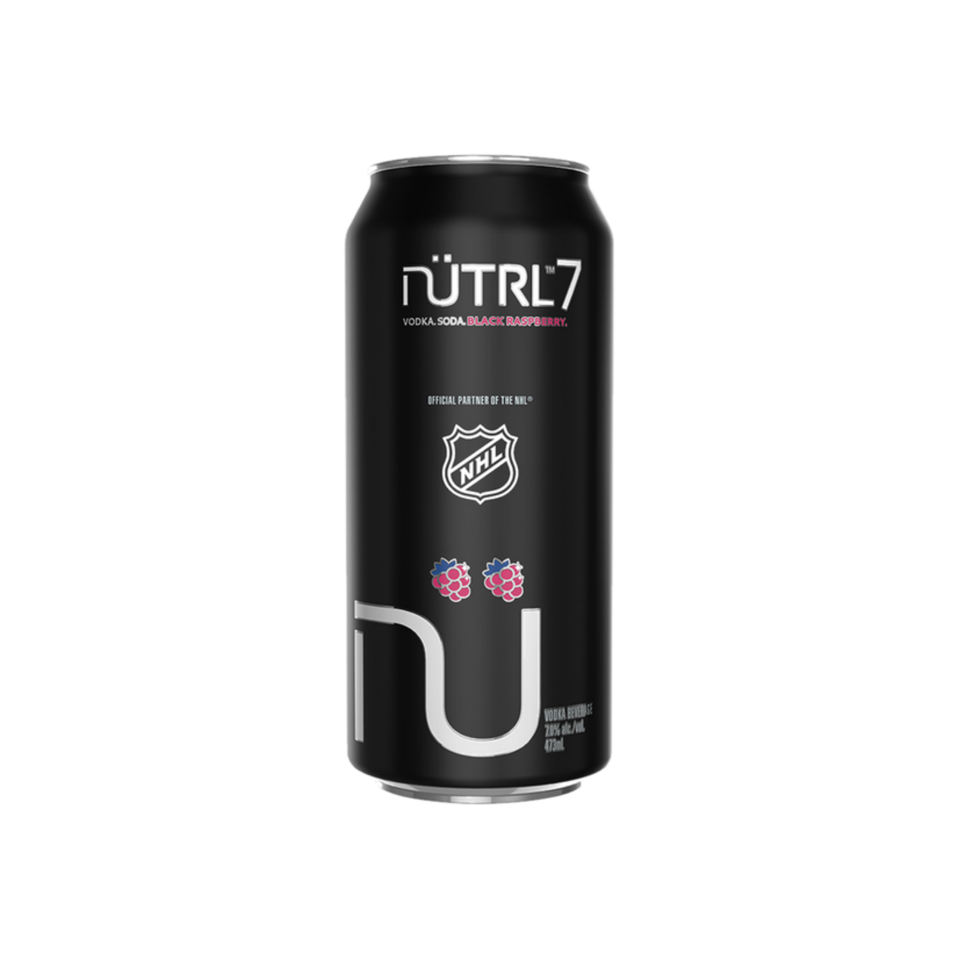 Nutrl7 Vodka Soda Black Raspberry — Cooler