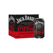 Jack Daniel's & Coke Zero 4pk — Cooler