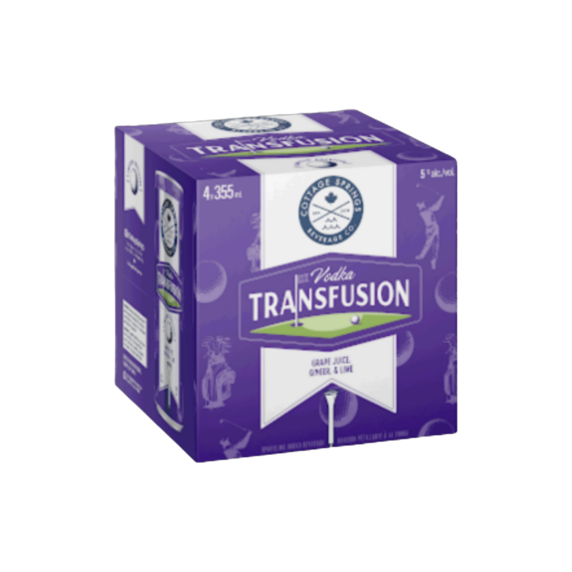 Cottage Springs Vodka Transfusion — Cooler
