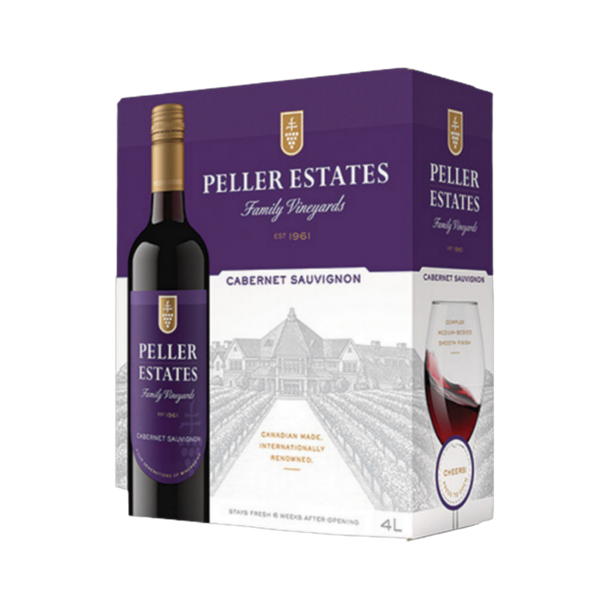 Peller Family Cab Sauv 4L — Red Wine