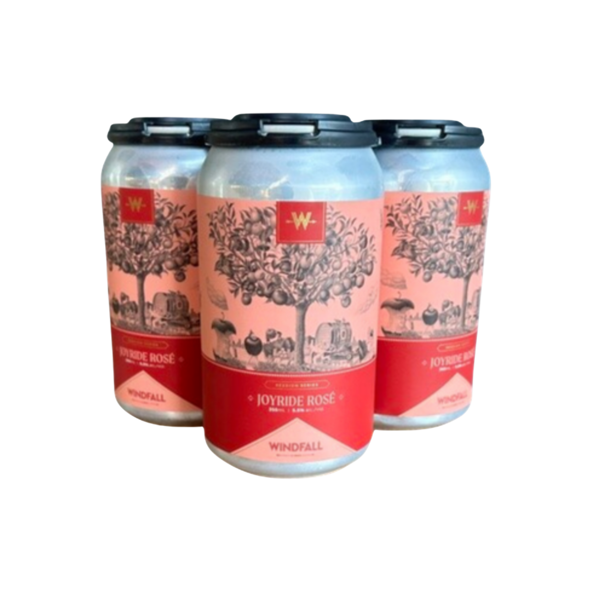 Windfall Joyride Rose 4pk — Cider