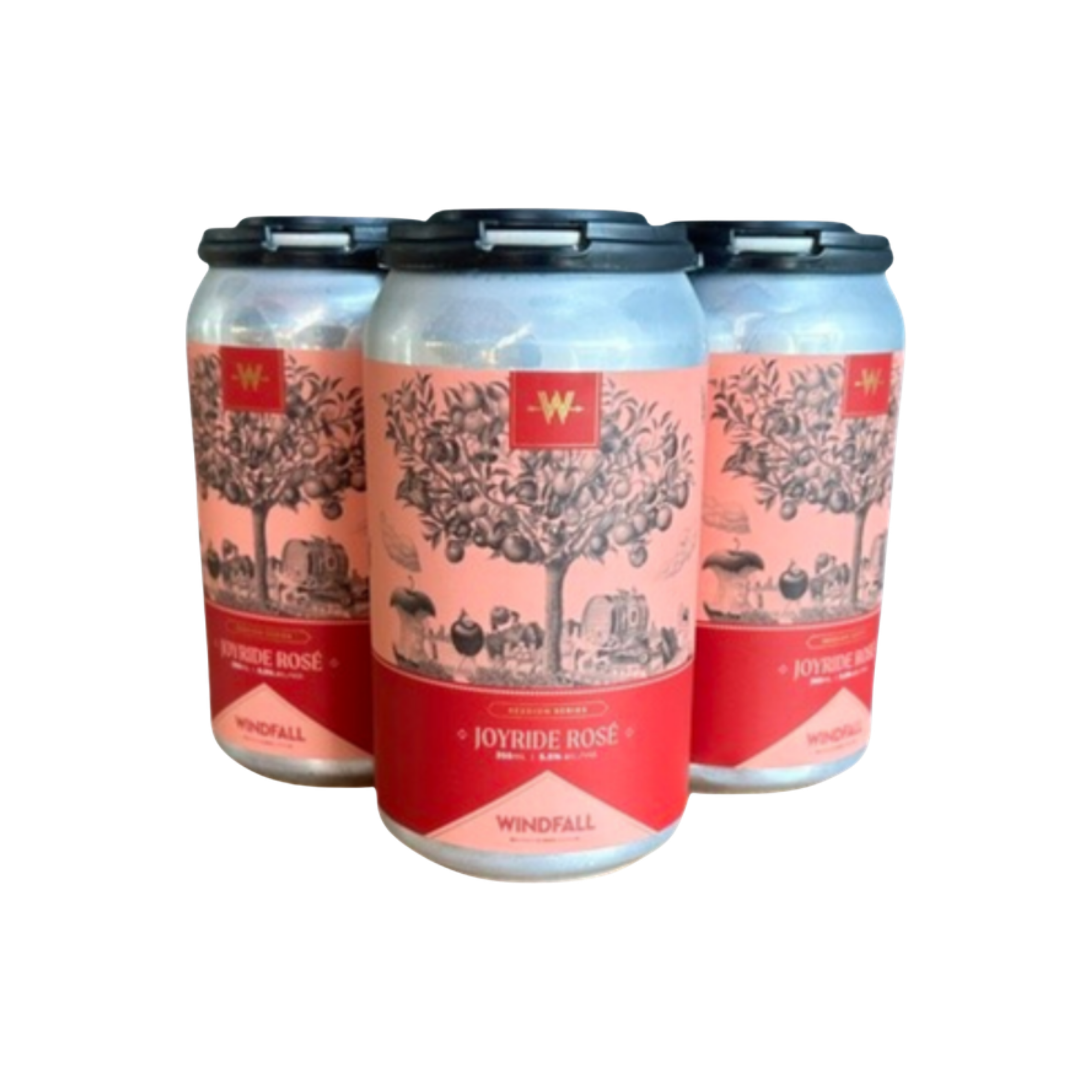 Windfall Joyride Rose 4pk — Cider