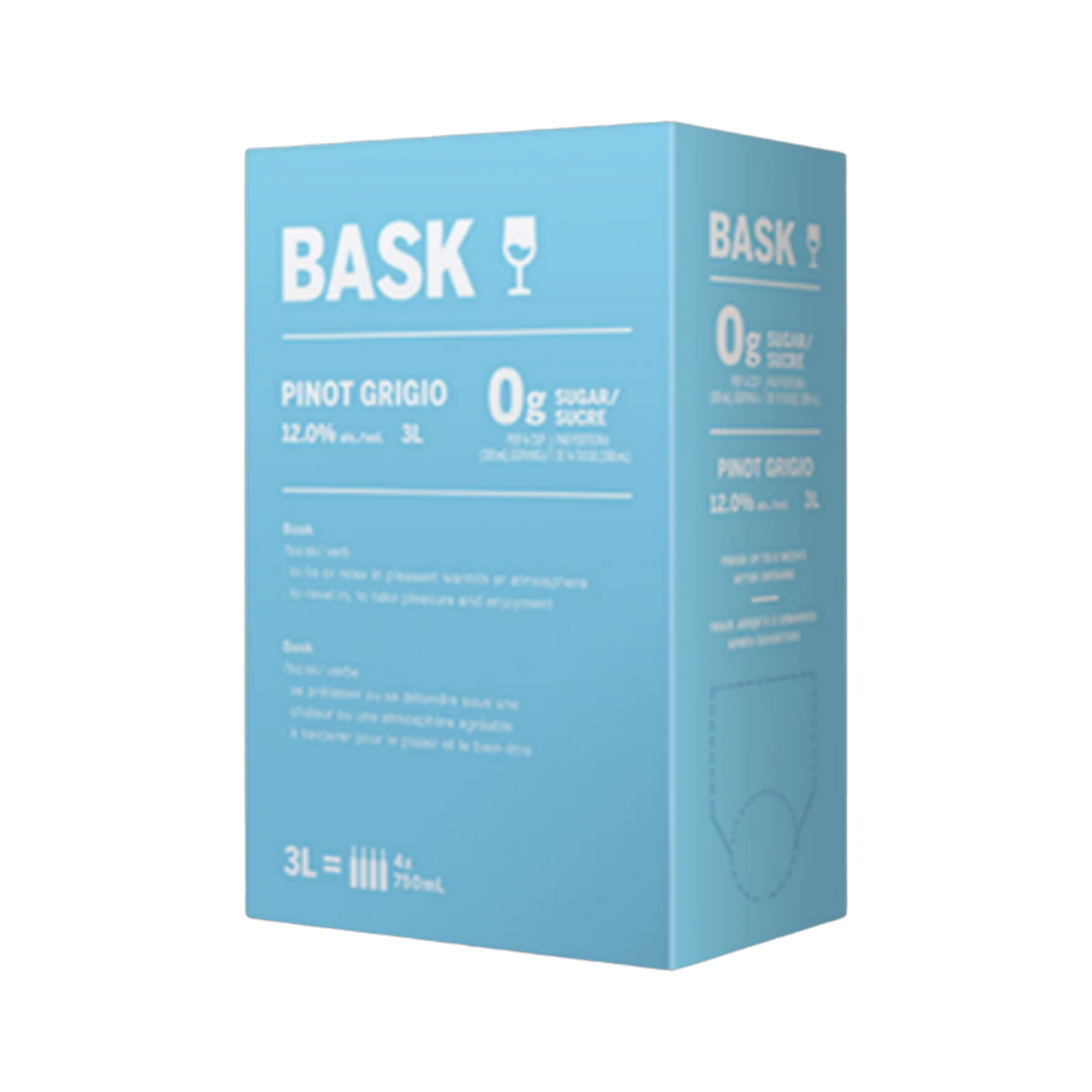 Bask Pinot Grigio 3L — White Wine