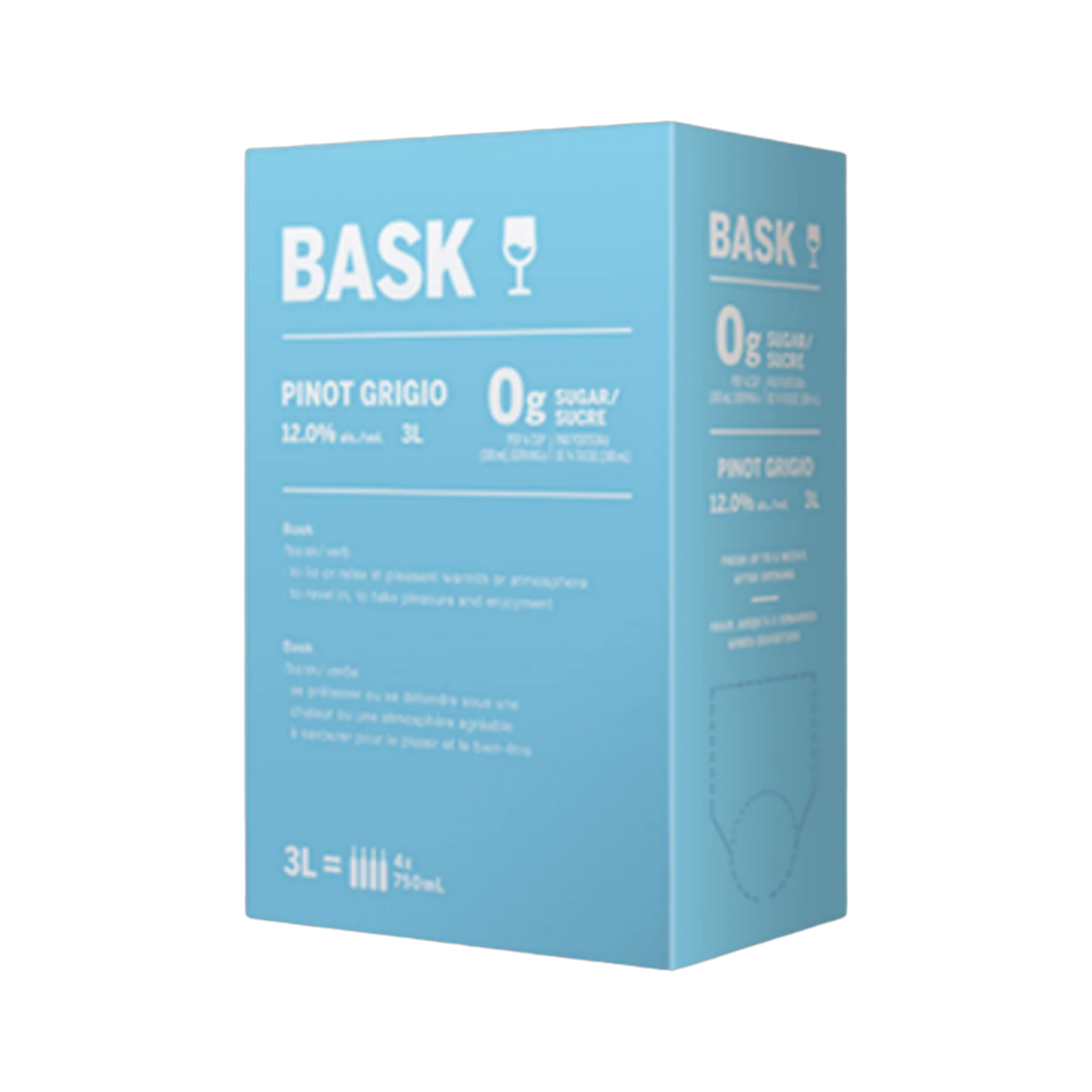 Bask Pinot Grigio 3L — White Wine