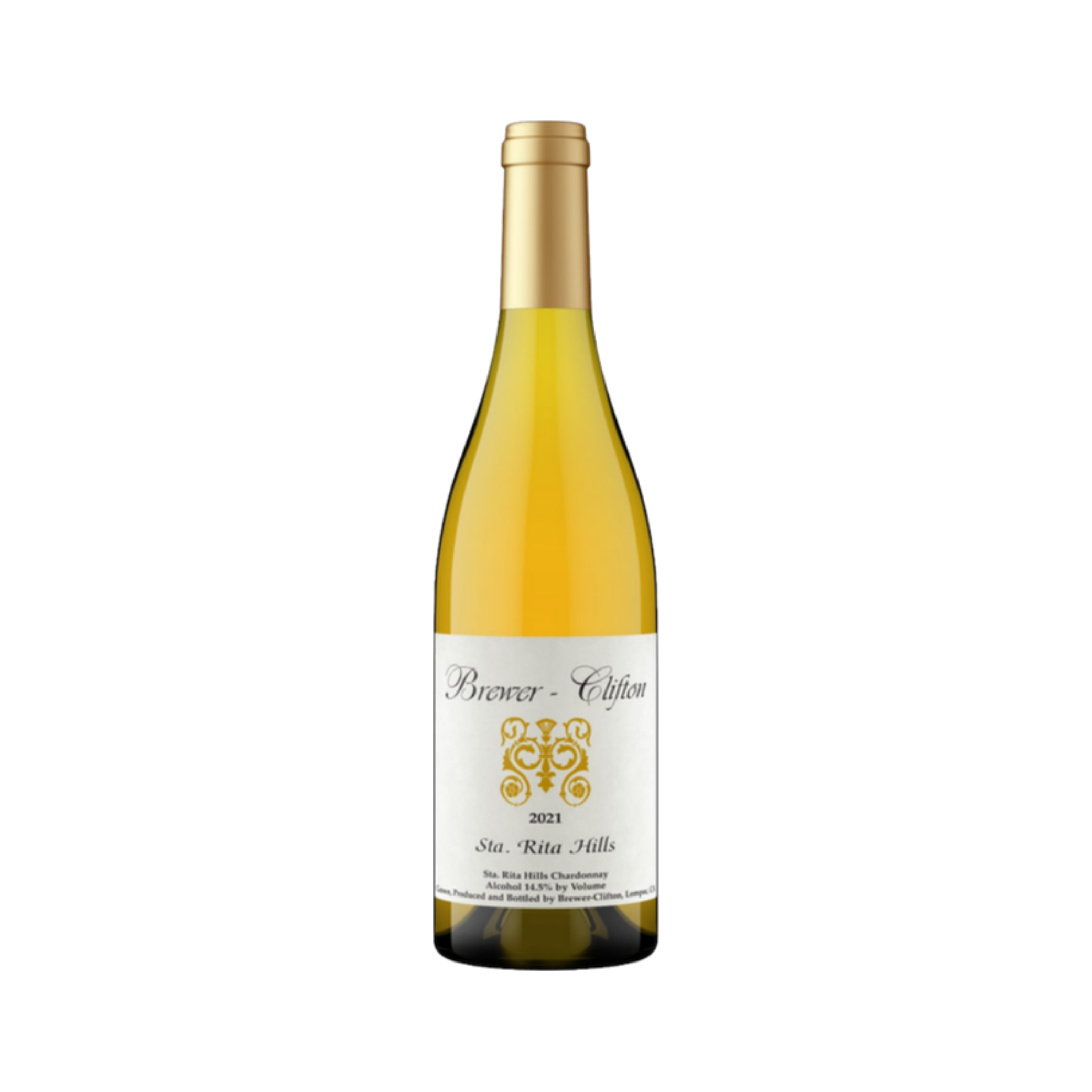 Chardonnay Brewer Clifton Sta. Rita — White Wine