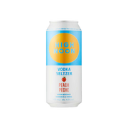 High Noon Peach Vodka Seltzer Tall Can — Cooler
