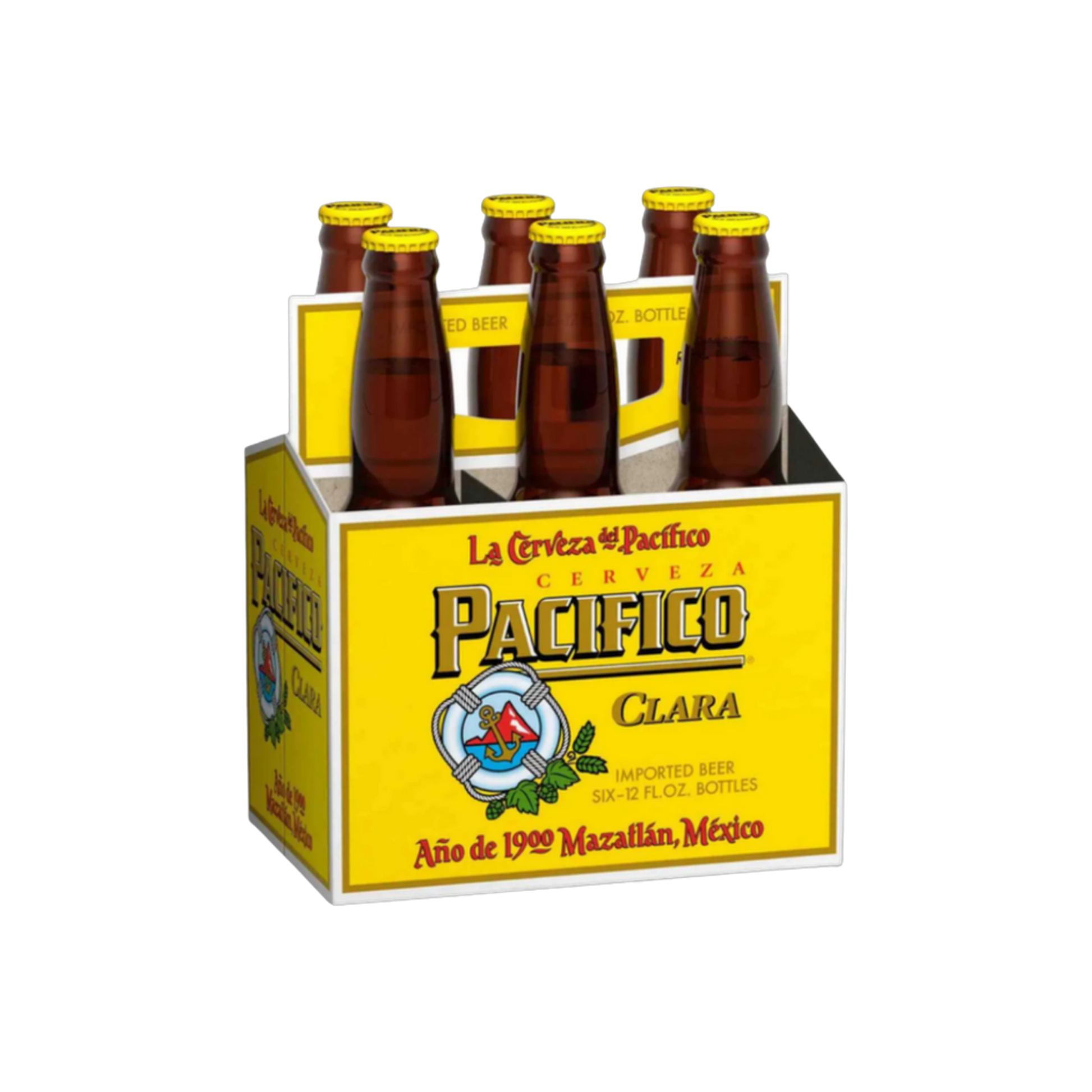 Pacifico Clara 6pk Bottle — Import Beer