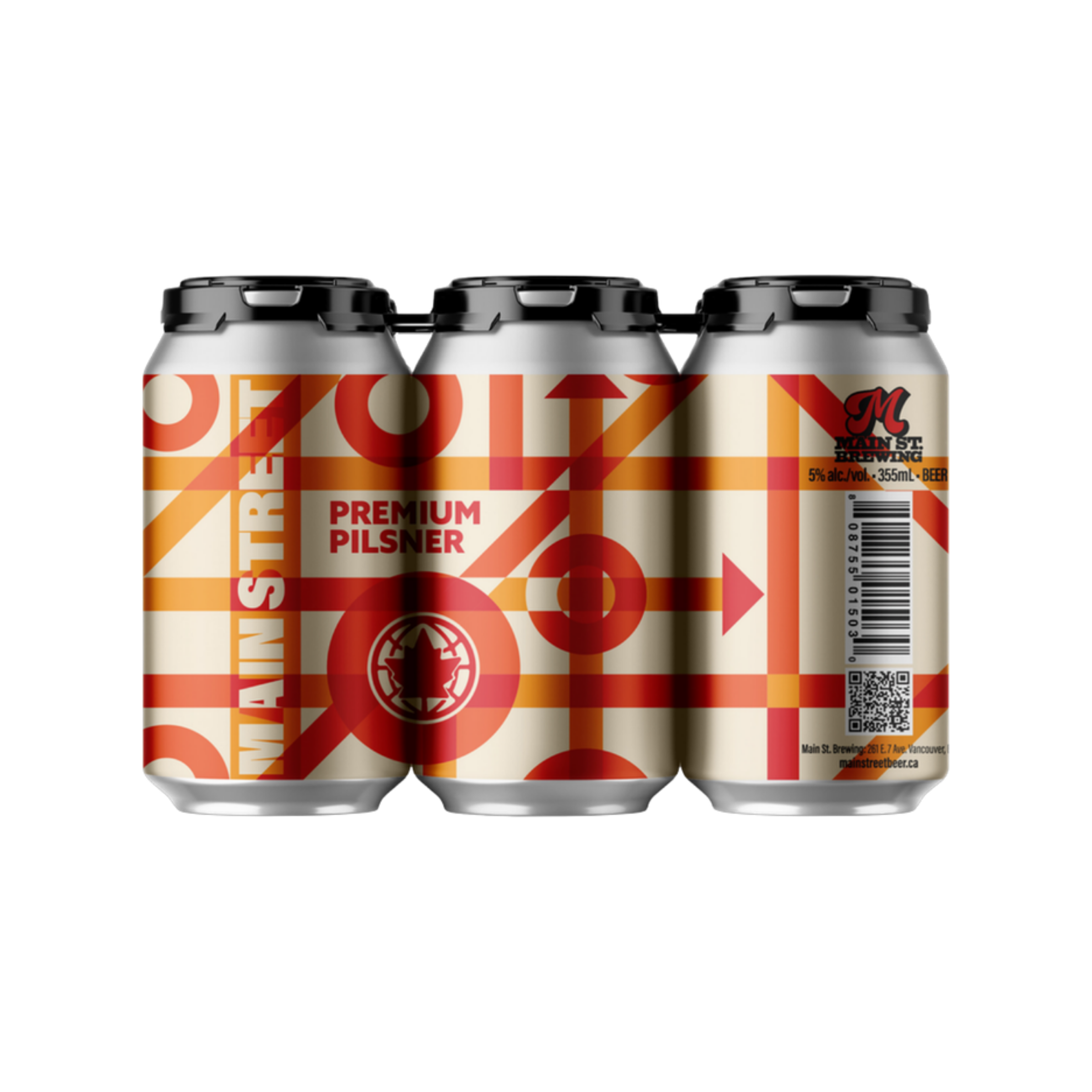Main Street Pilsner 6pk — Craft Beer
