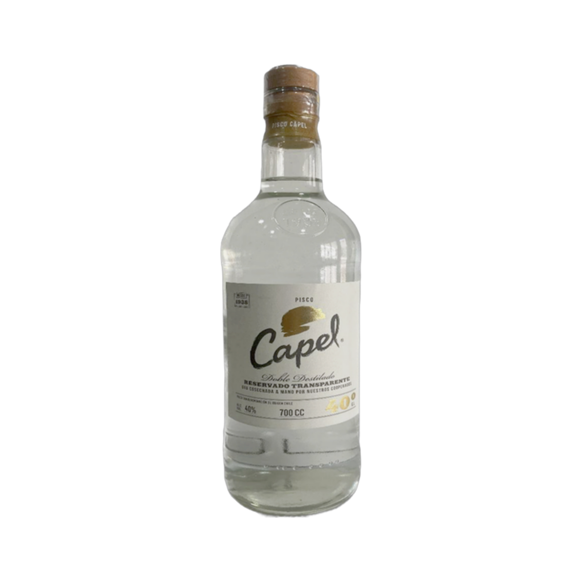 Capel Pisco Reservado Transparente — Brandy