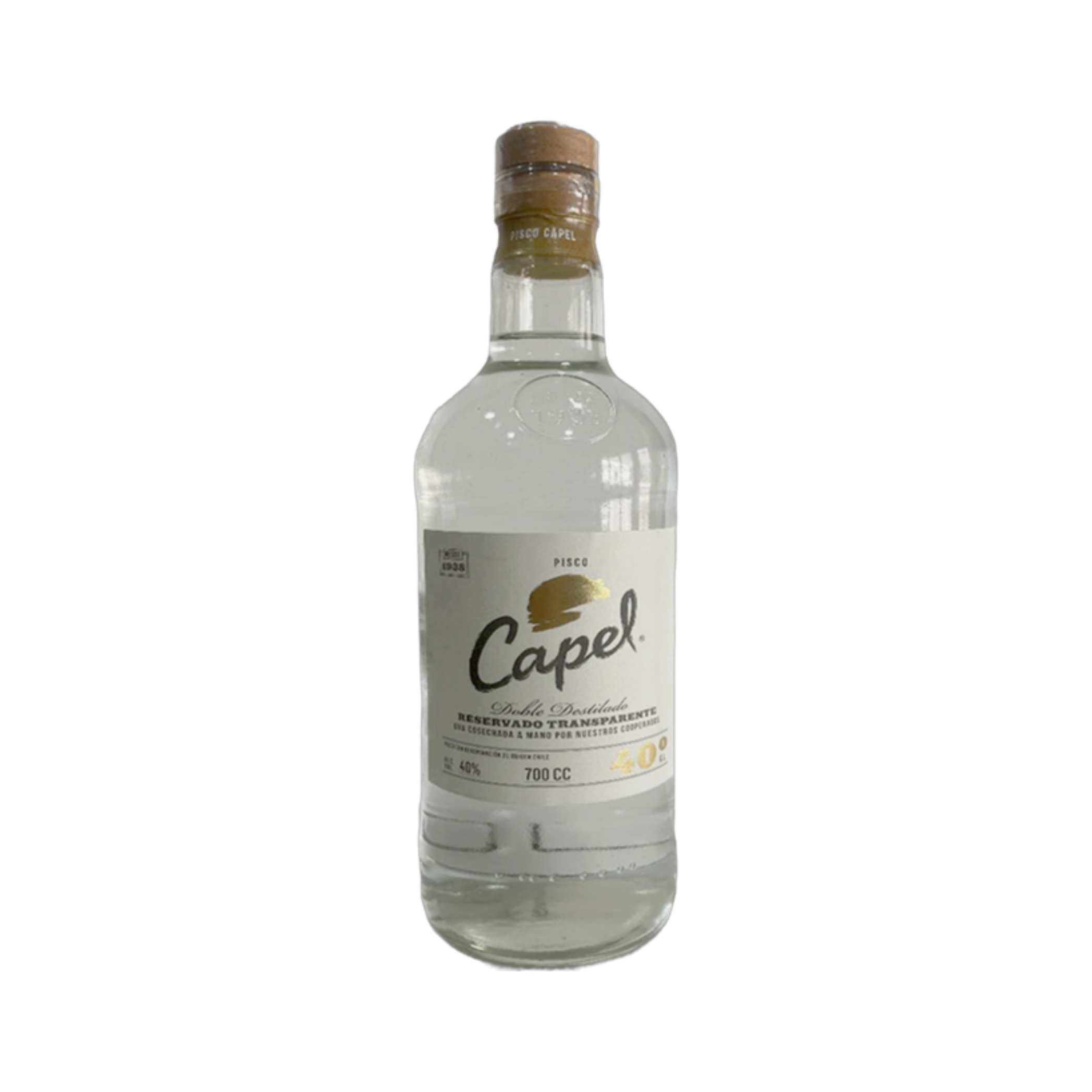 Capel Pisco Reservado Transparente — Brandy